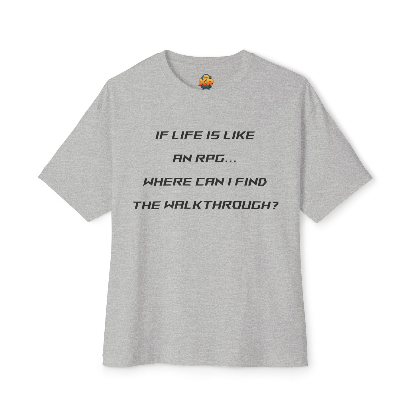 Where is my Walkthrough Guide? Women's Oversized Boxy Tee