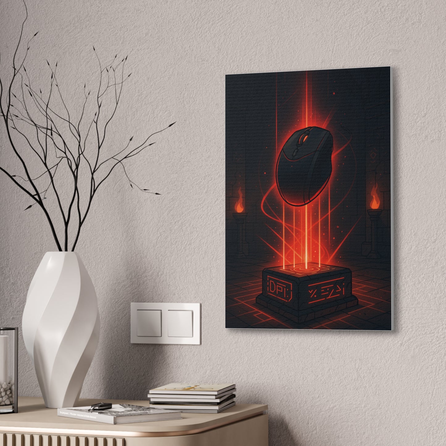 The Mouse of Precision Canvas Print