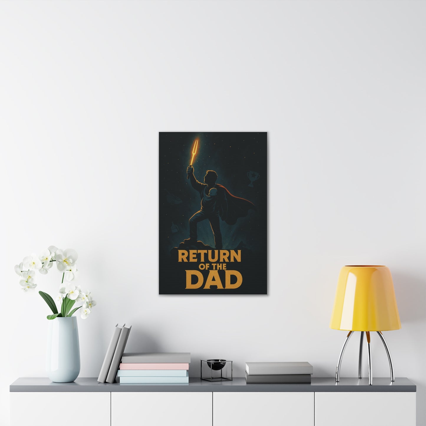 Return of the Dad Canvas Art - A Return of the Jedi Parody