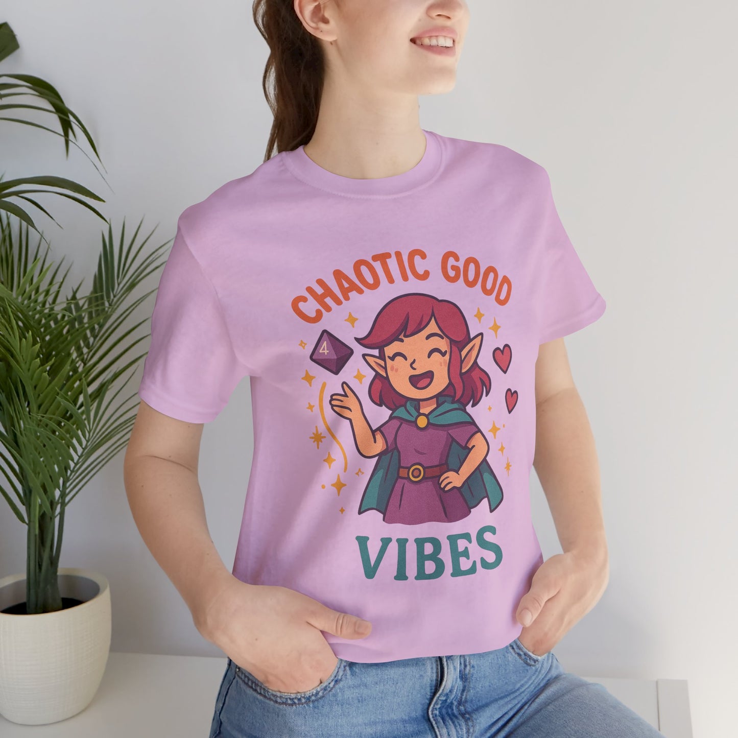 Chaotic Good Vibes - Women's Jersey Short Sleeve Tee
