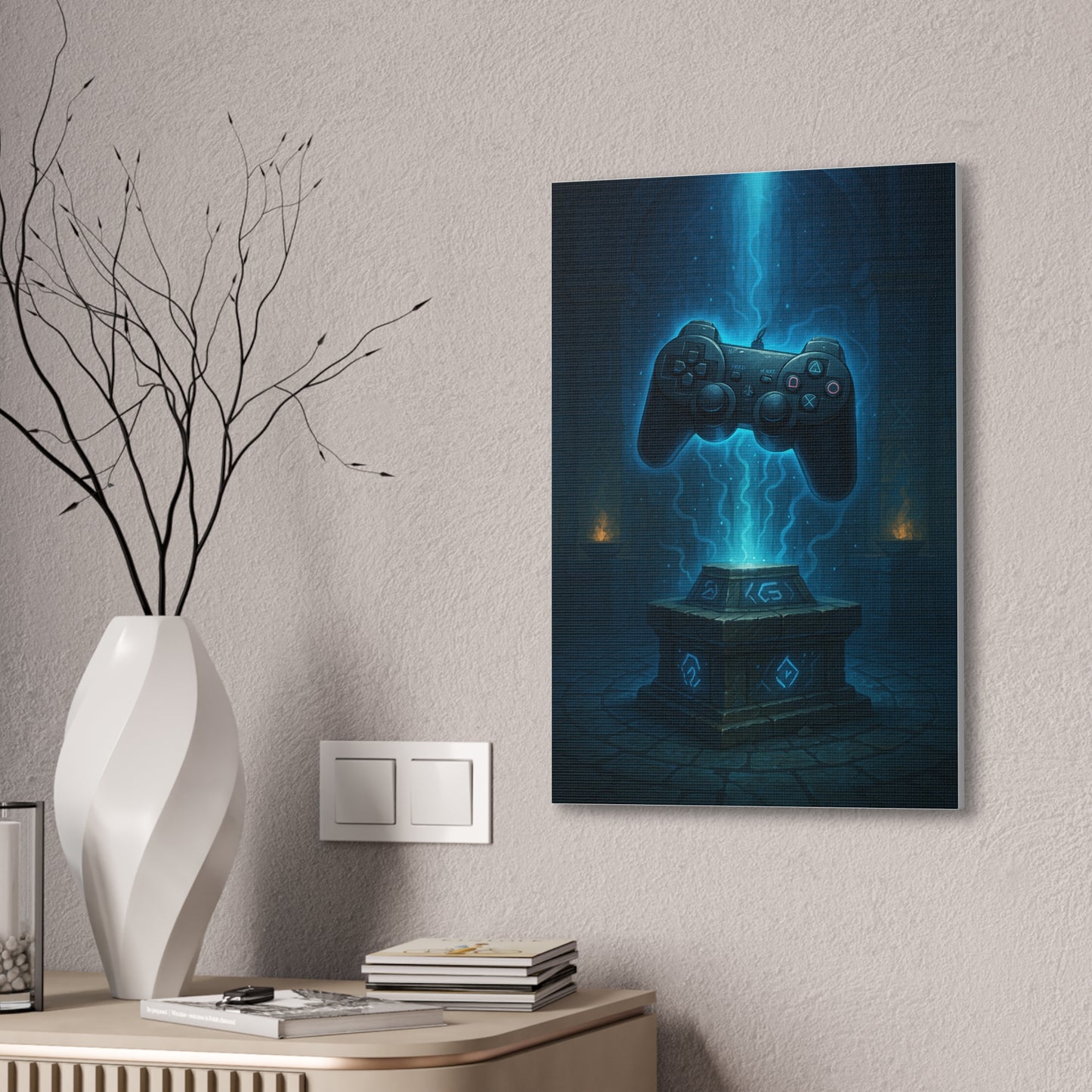 Controller of Power (PS) Canvas Print