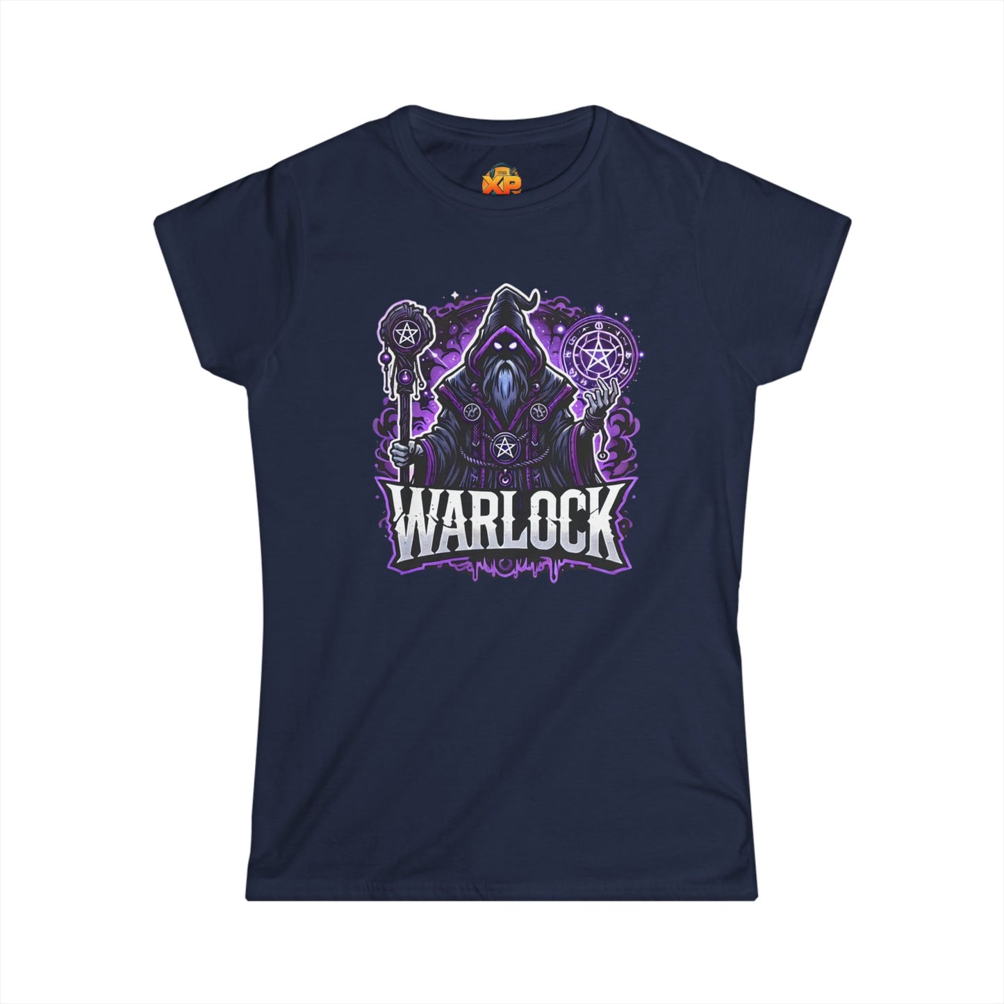 Warlock Cartoon - Women's Softstyle Tee