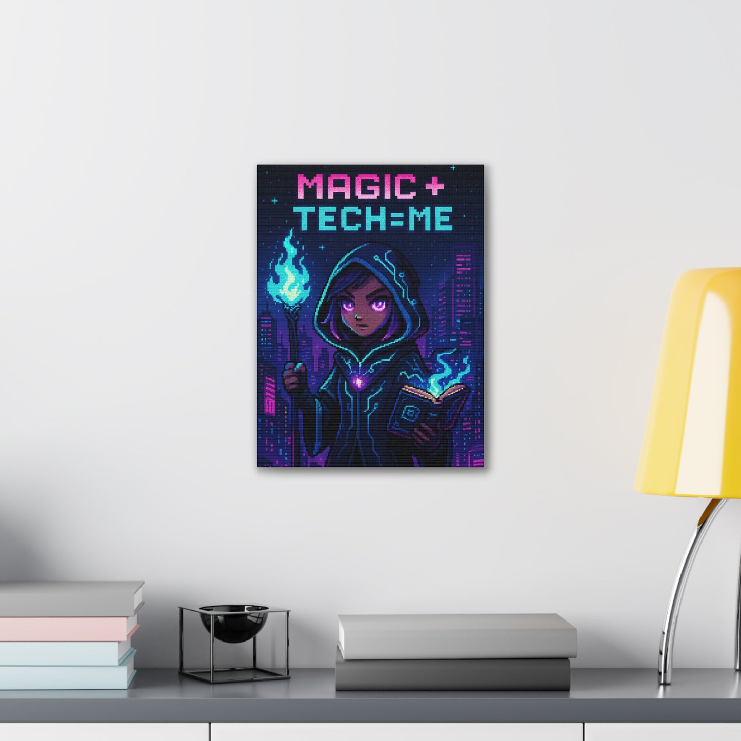 Magic + Tech=Me - Canvas Art