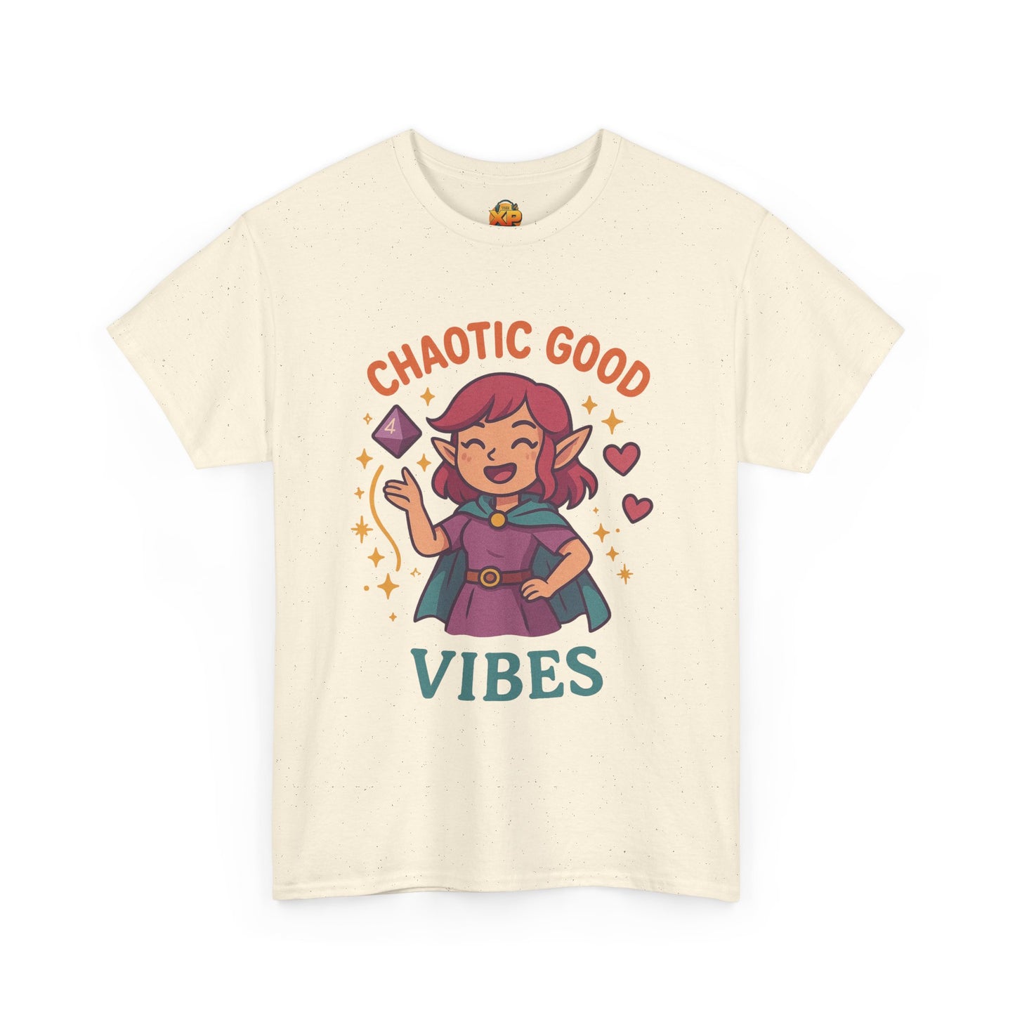 Chaotic Good Vibes - Women's Heavy Cotton Tee