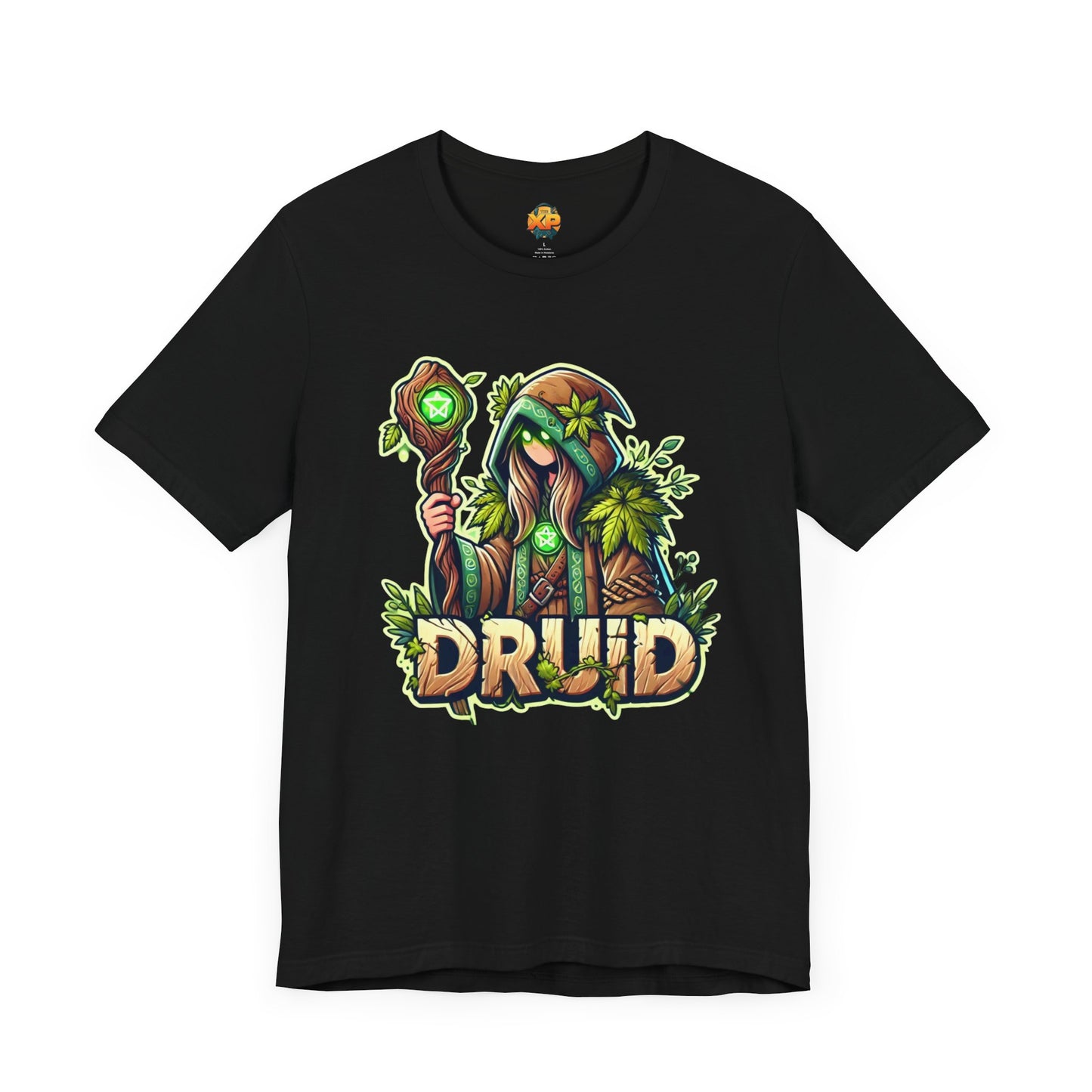 Druid Cartoon - Men's Jersey Short Sleeve Tee