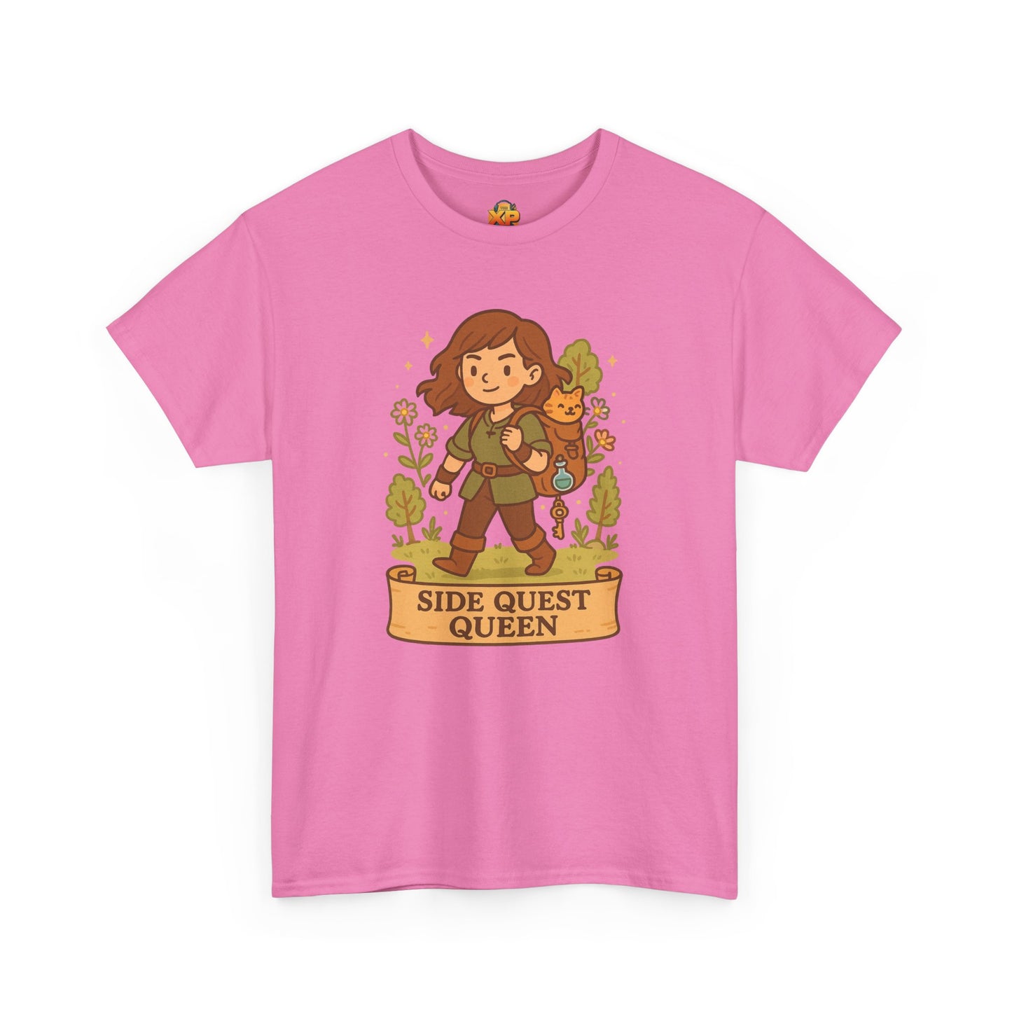 Side Quest Queen - Women's Heavy Cotton Tee