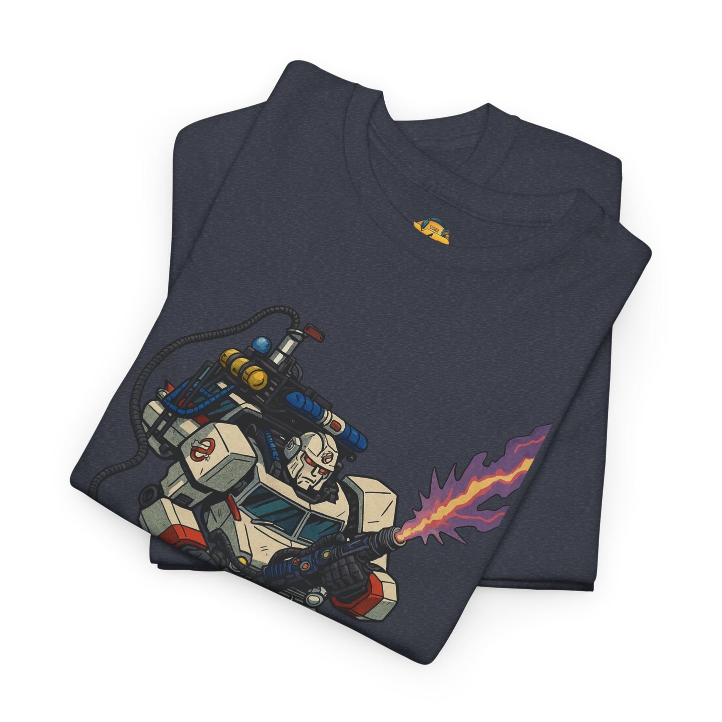 Ecto-1 Transformer Crossover - Men's Heavy Cotton T-Shirt