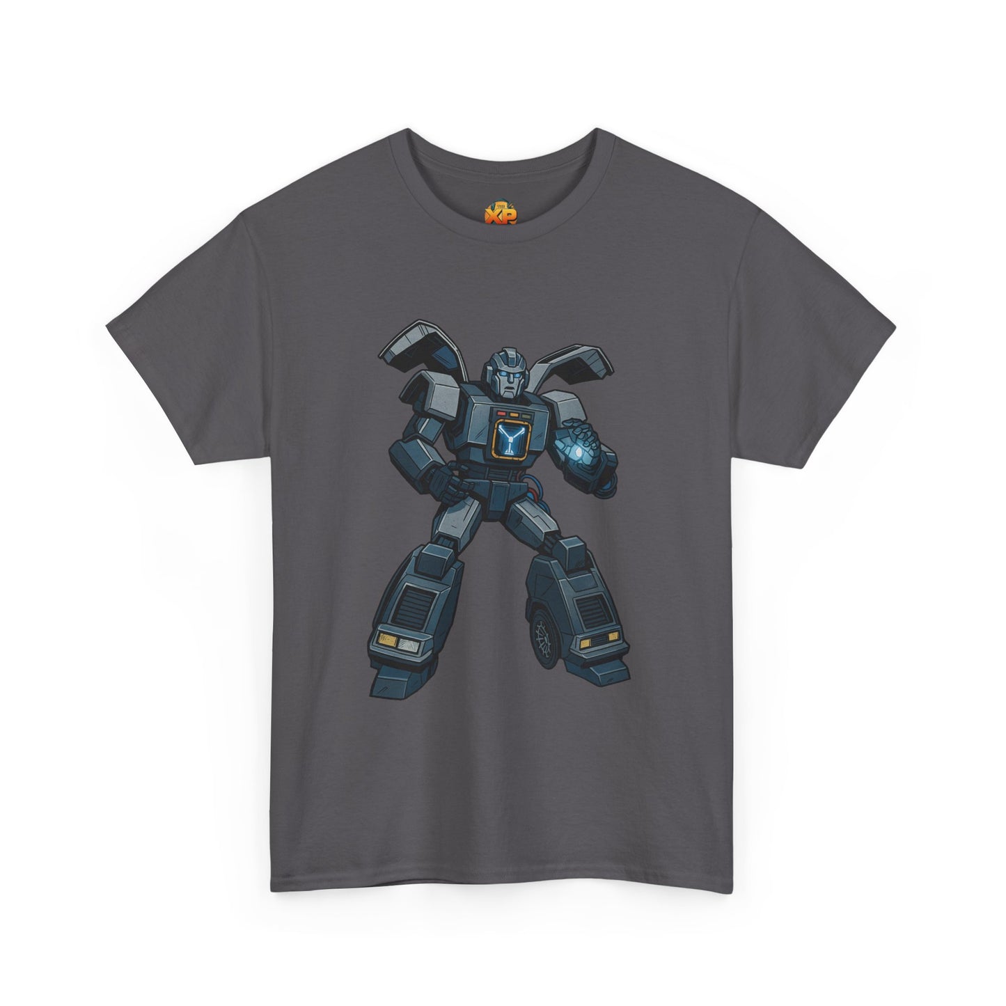 DeLorean Transformer Crossover - Men's Heavy Cotton T-Shirt