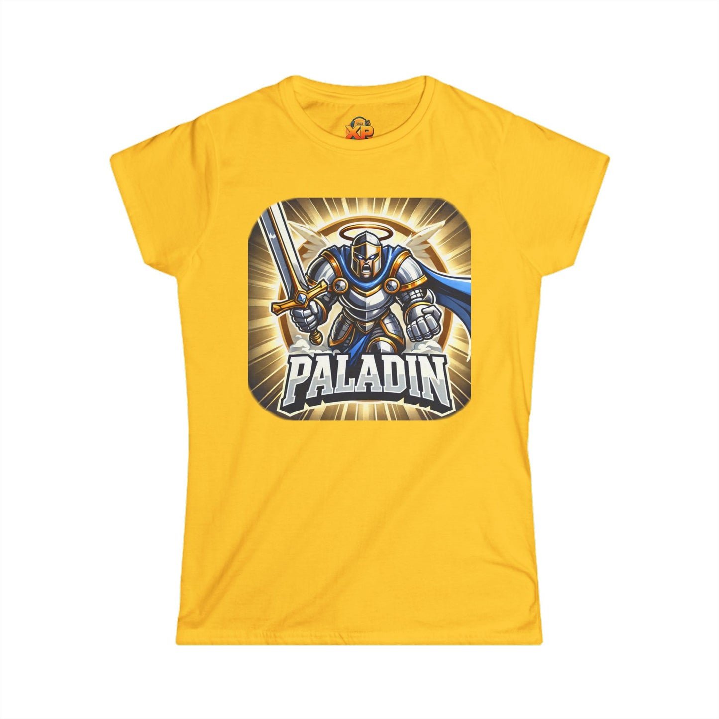 Paladin Cartoon - Women's Softstyle Tee