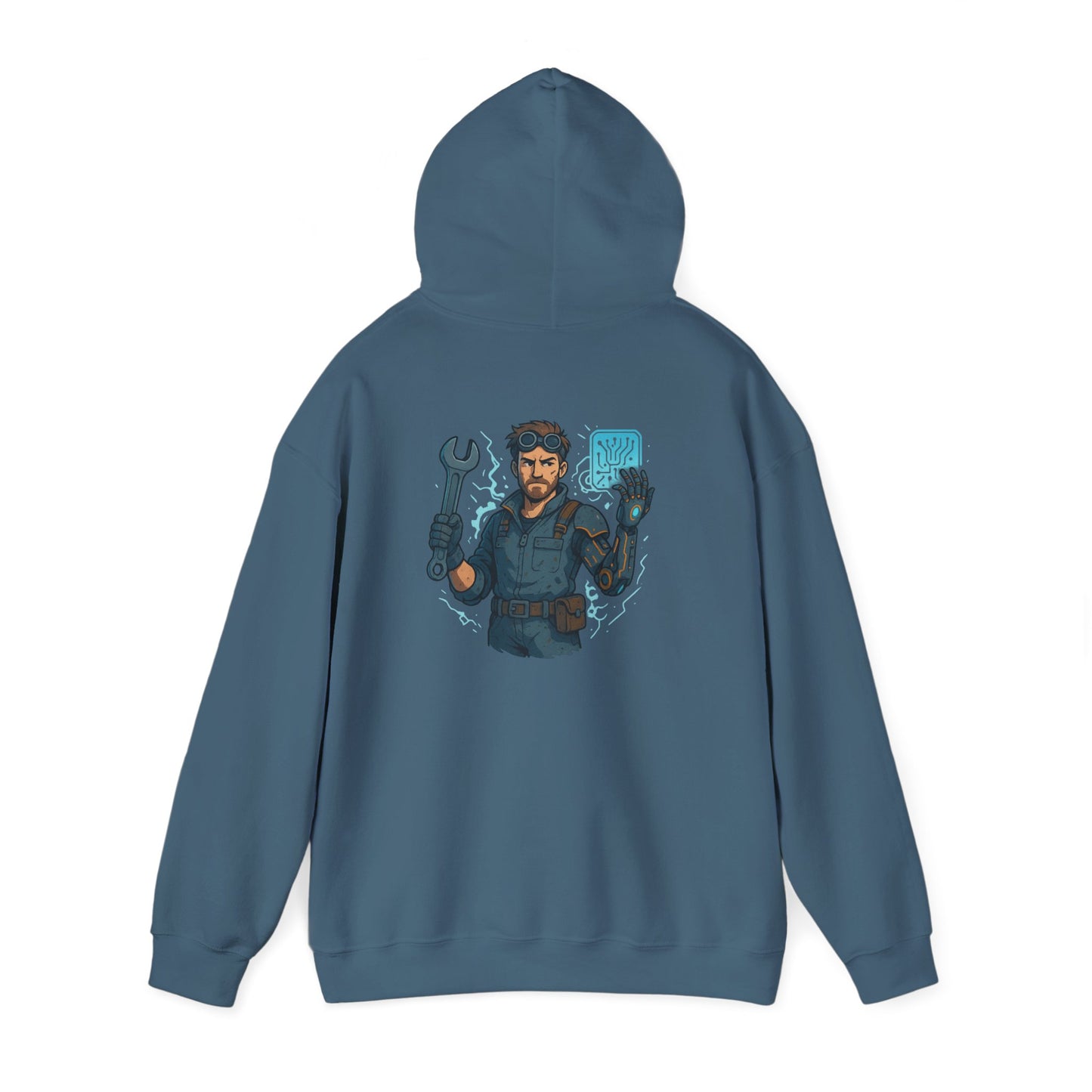 Nerdcore Icons - The Mech Engineer - Unisex Heavy Blend™ Hoodie