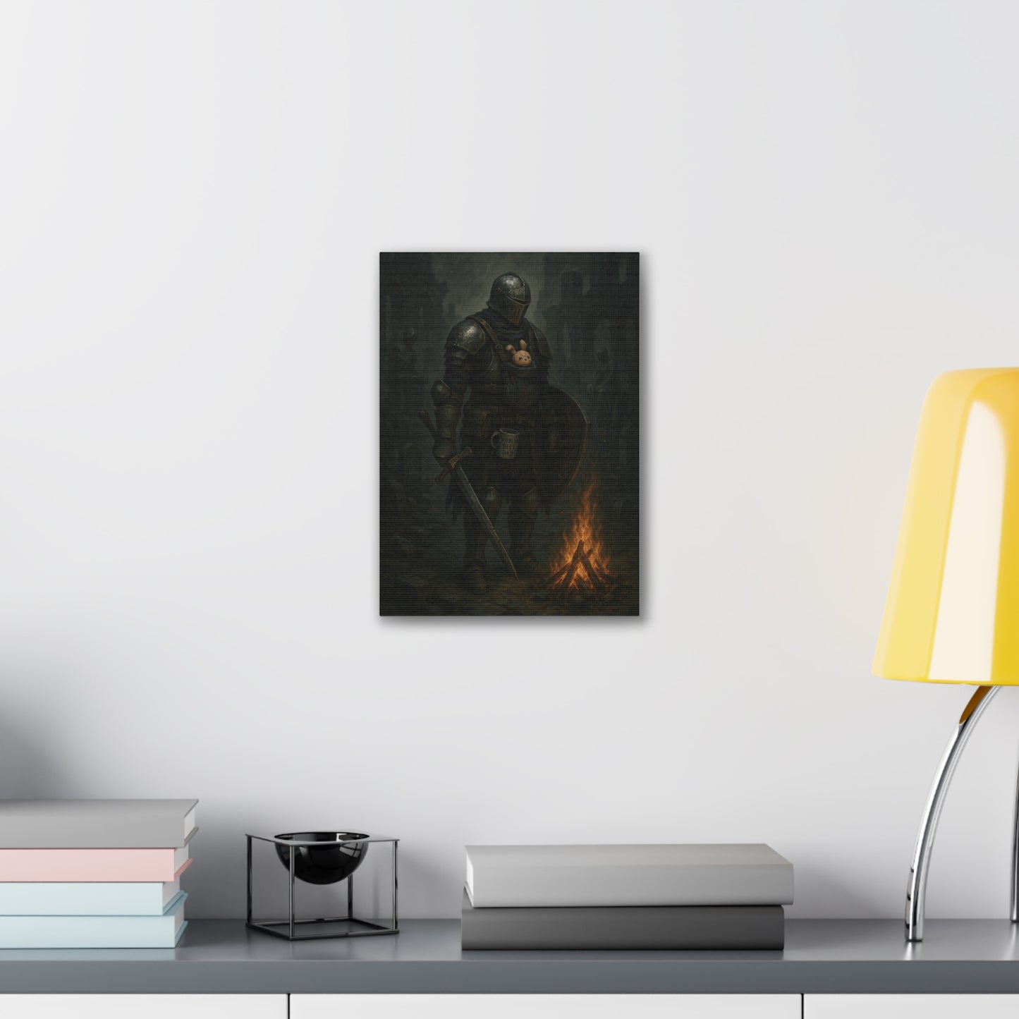 Dad Souls Canvas Art - A Dark Souls Parody