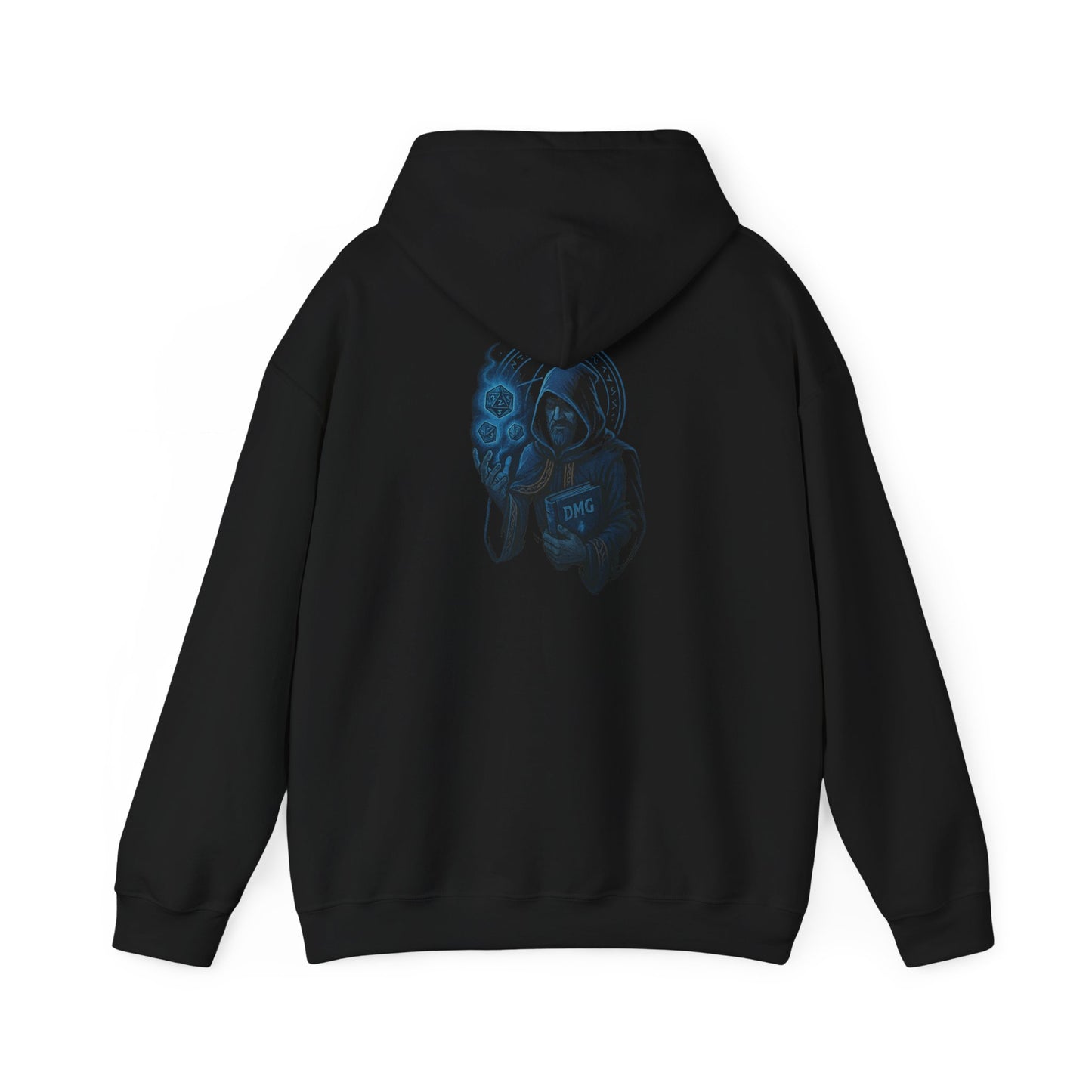Nerdcore Icons - The Dungeon Master (Blue) - Unisex Heavy Blend Hoodie
