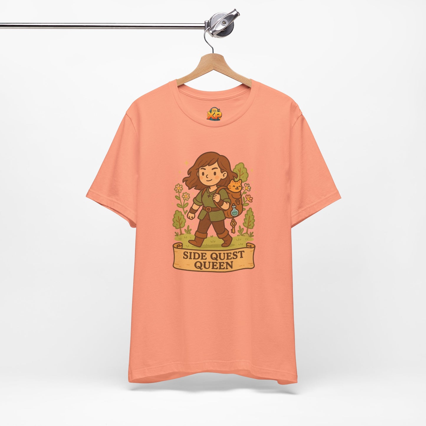Side Quest Queen - Women's Jersey Short Sleeve Tee