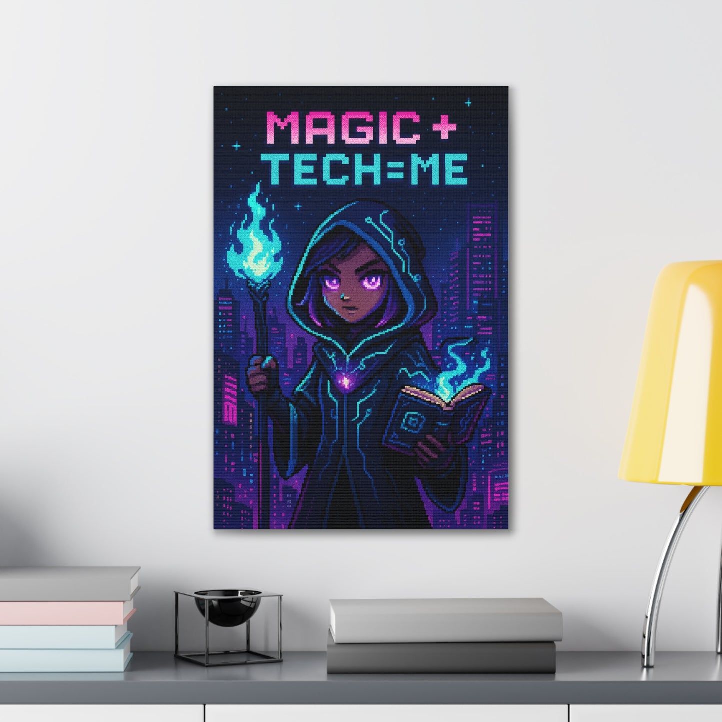 Magic + Tech=Me - Canvas Art