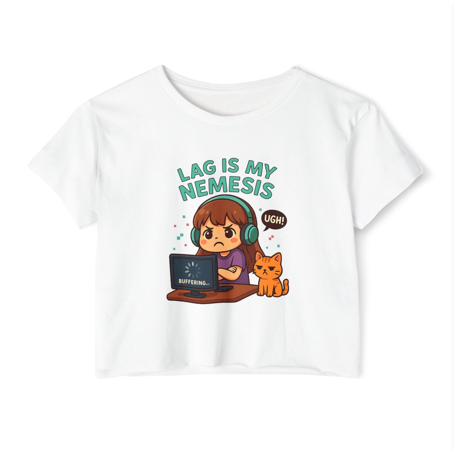 Lag is My Nemesis - Crop Top