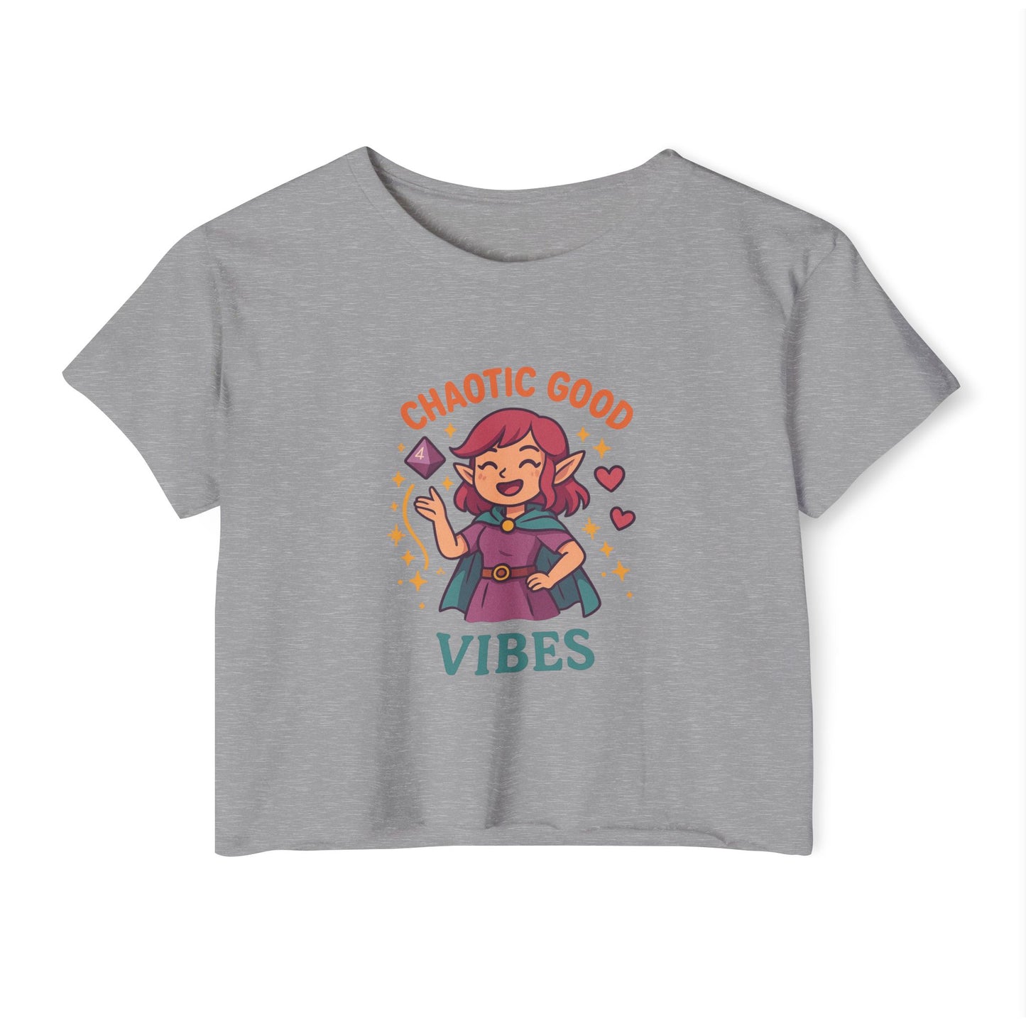 Chaotic Good Vibes - Women's Festival Crop Top