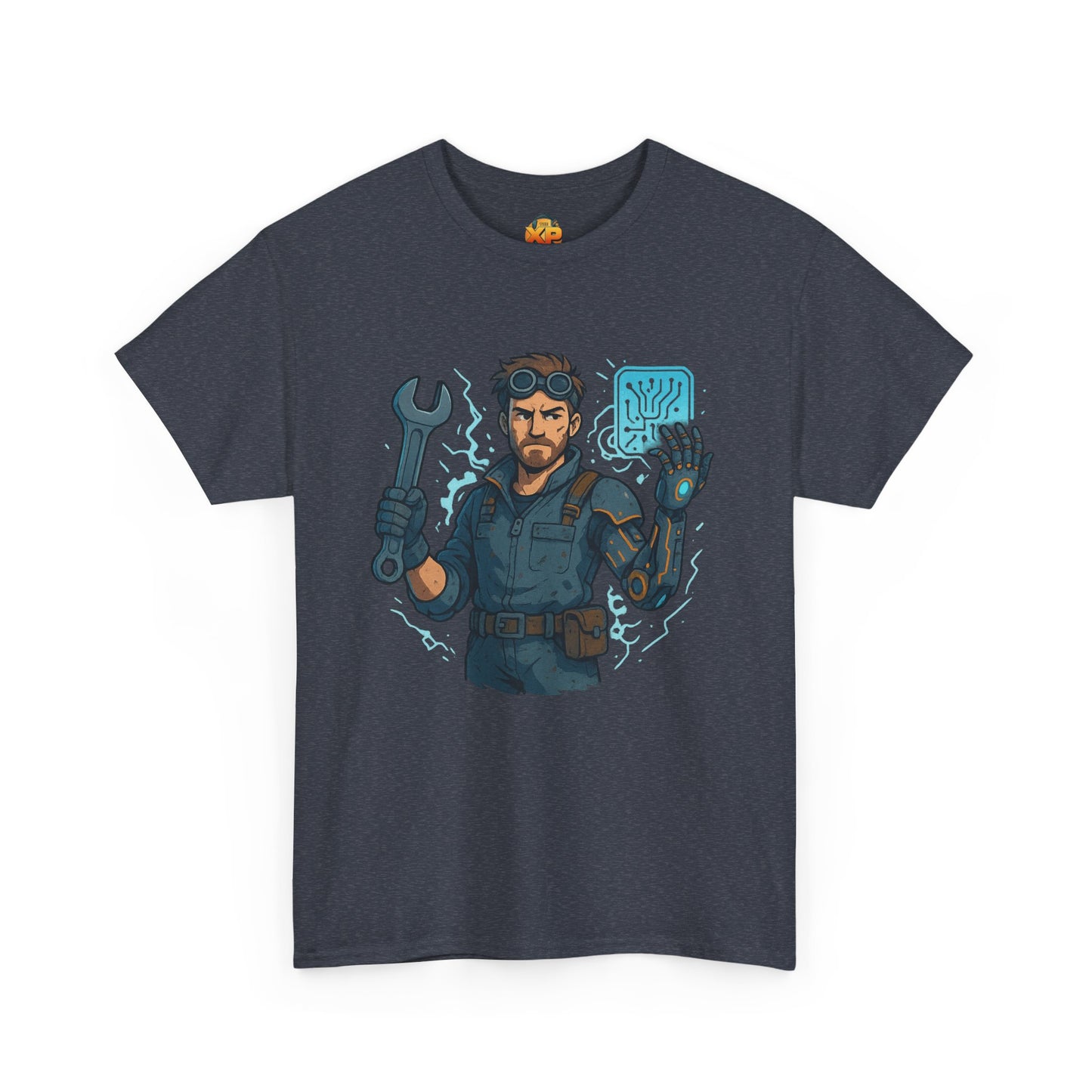 Nerdcore Icons - The Mech Engineer - Unisex Heavy Cotton Tee