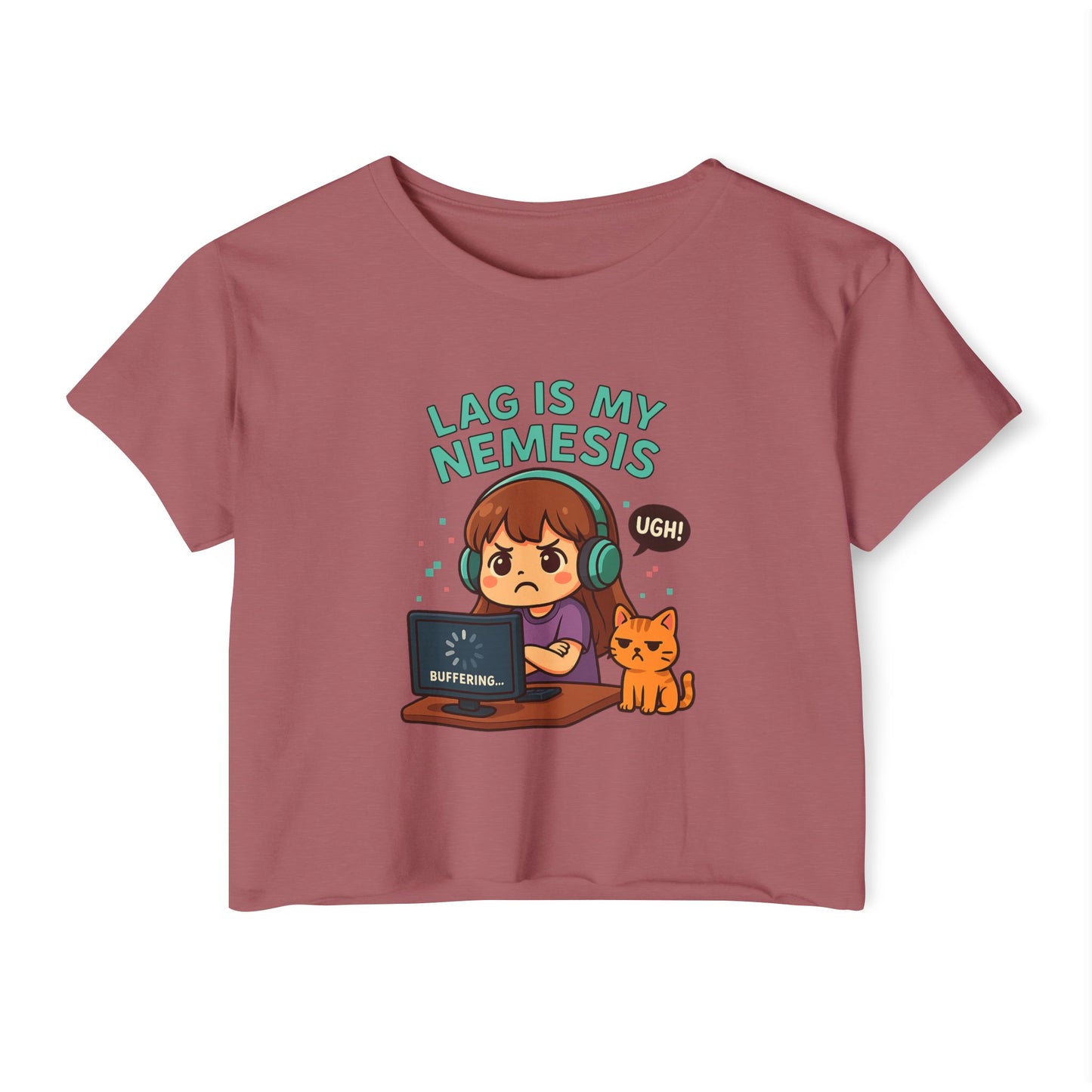 Lag is My Nemesis - Crop Top