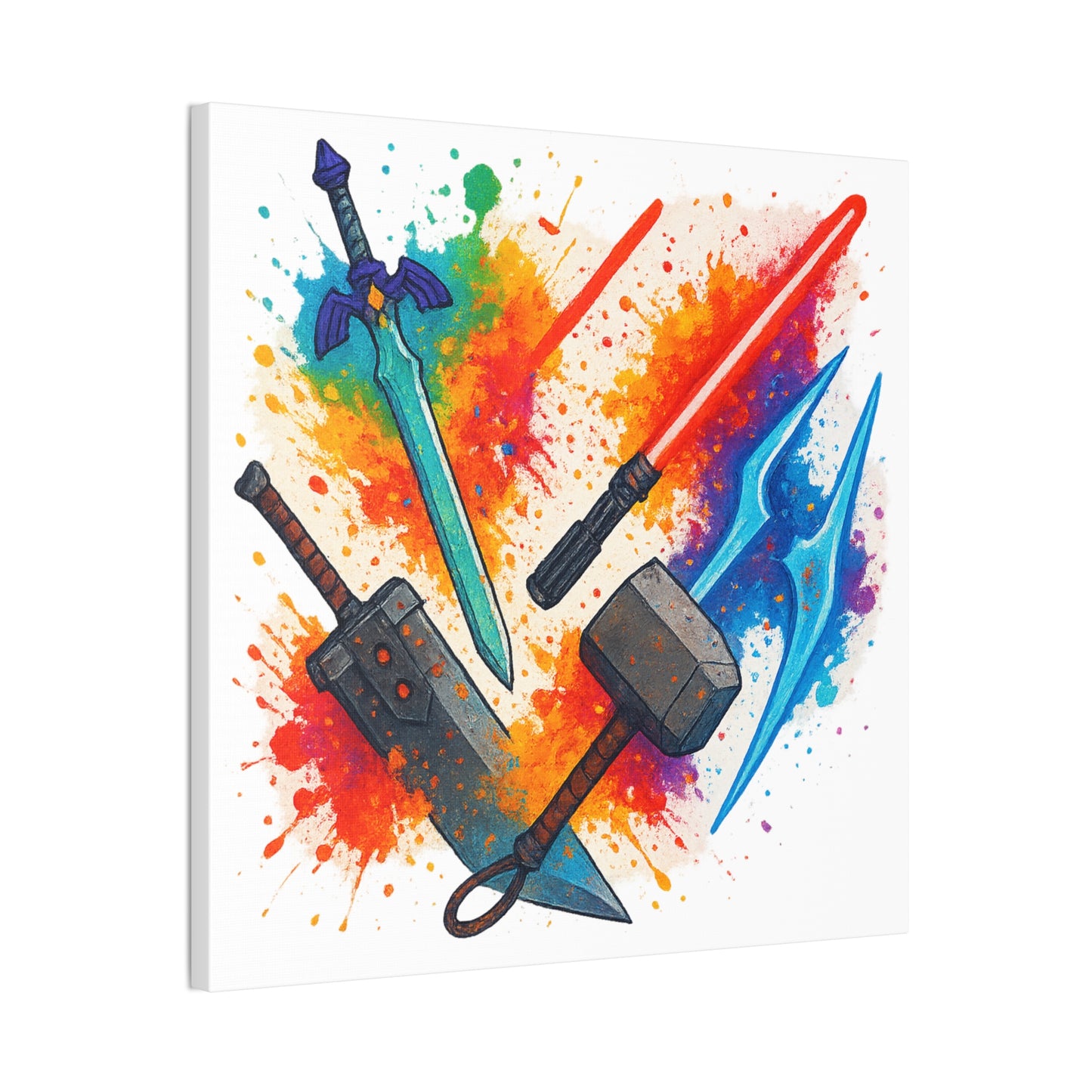 A "Mele" of Color Canvas Print