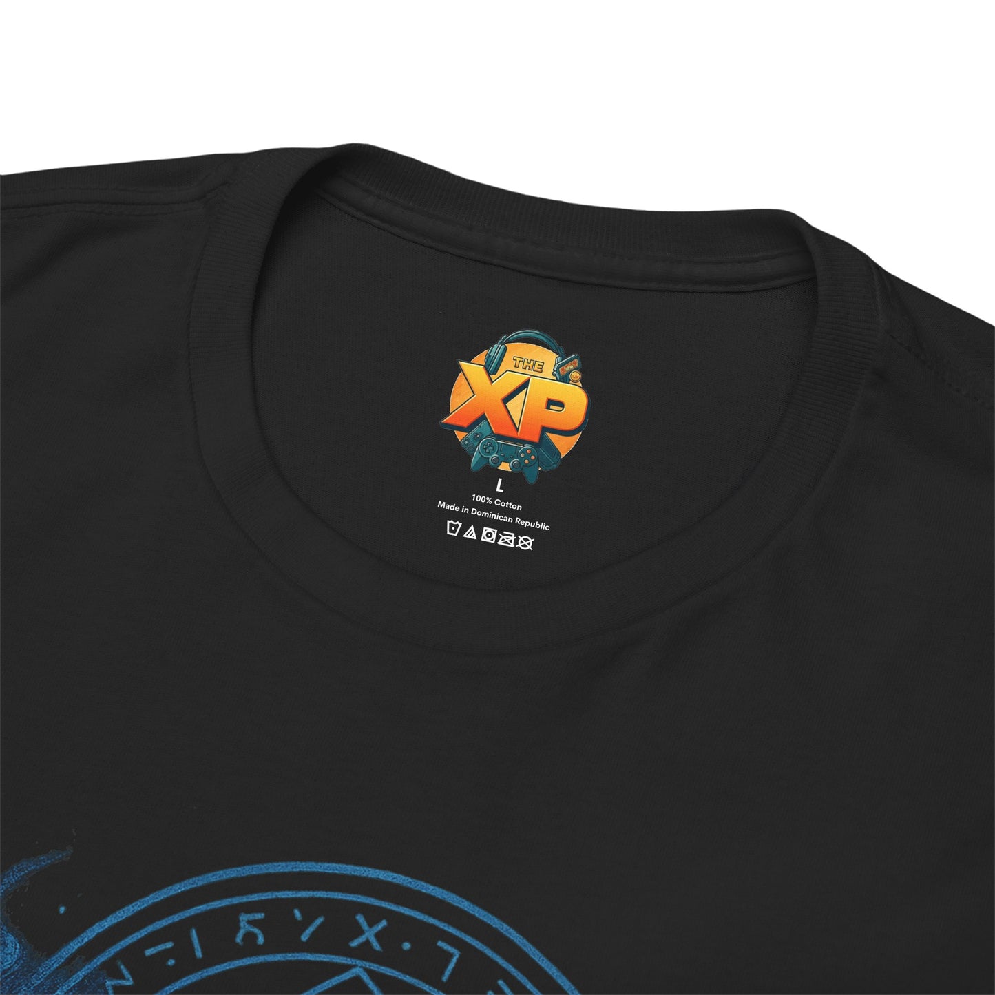 Nerdcore Icons - The Dungeon Master (Blue) - Unisex Heavy Cotton Tee