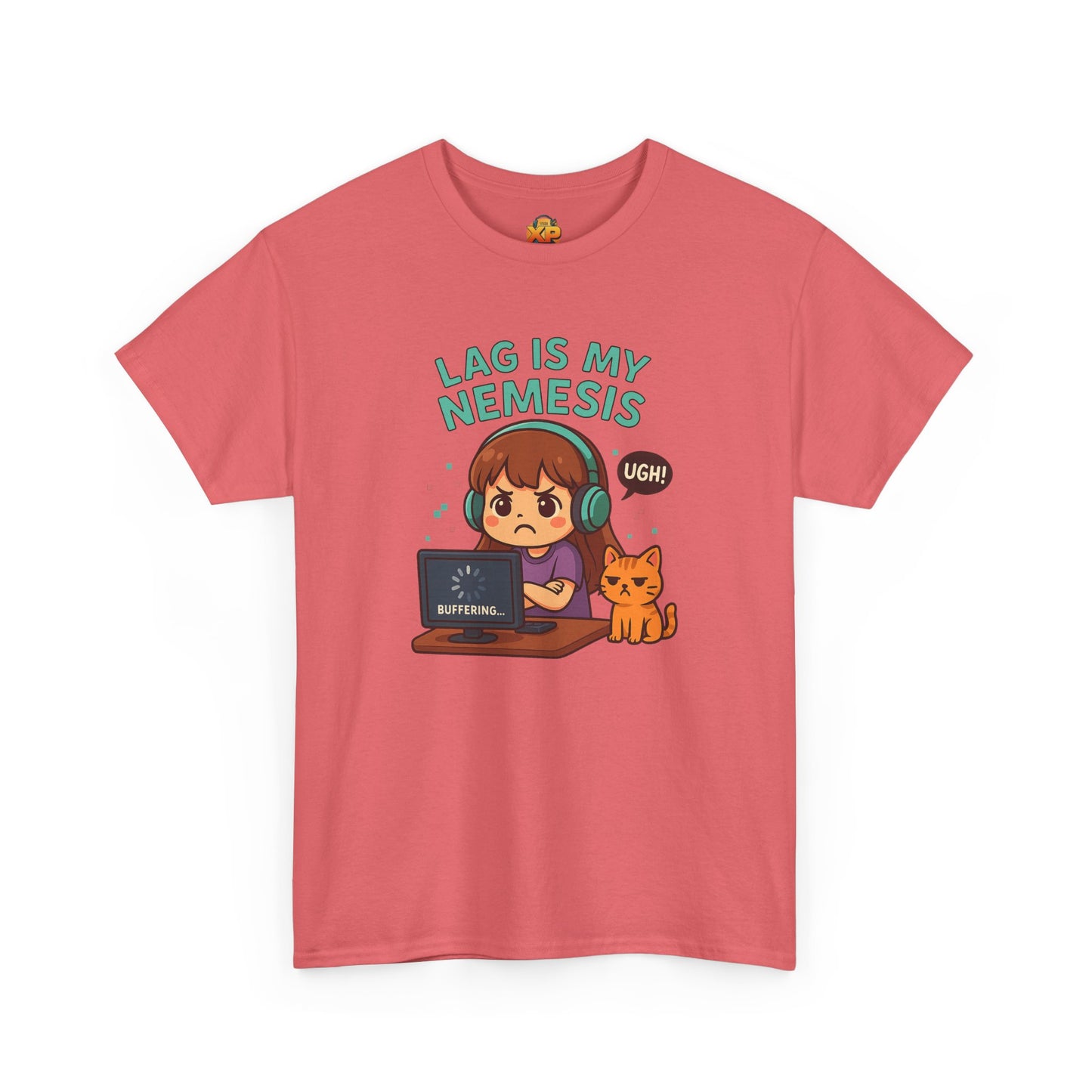 Lag is My Nemesis - Women's Heavy Cotton Shirt