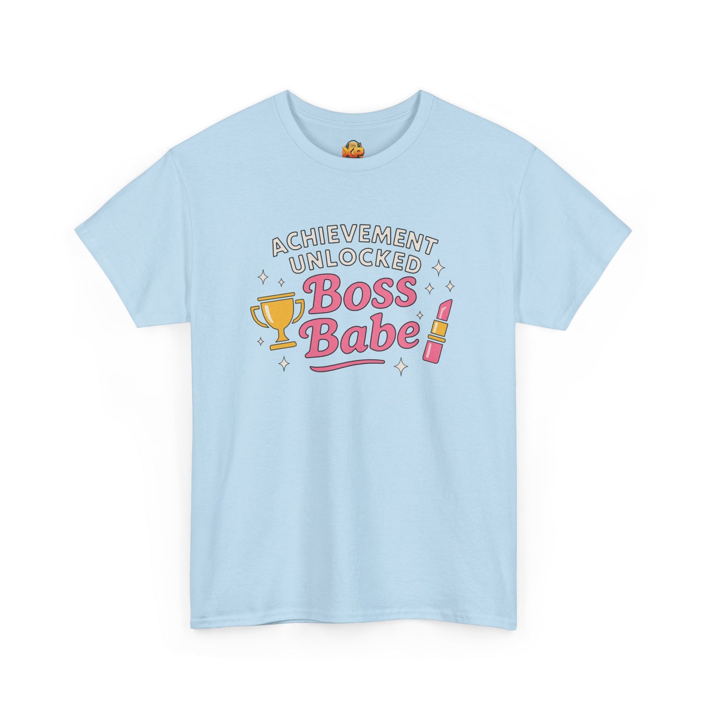 Achievement Unlocked Boss Babe - Women's Heavy Cotton Tee