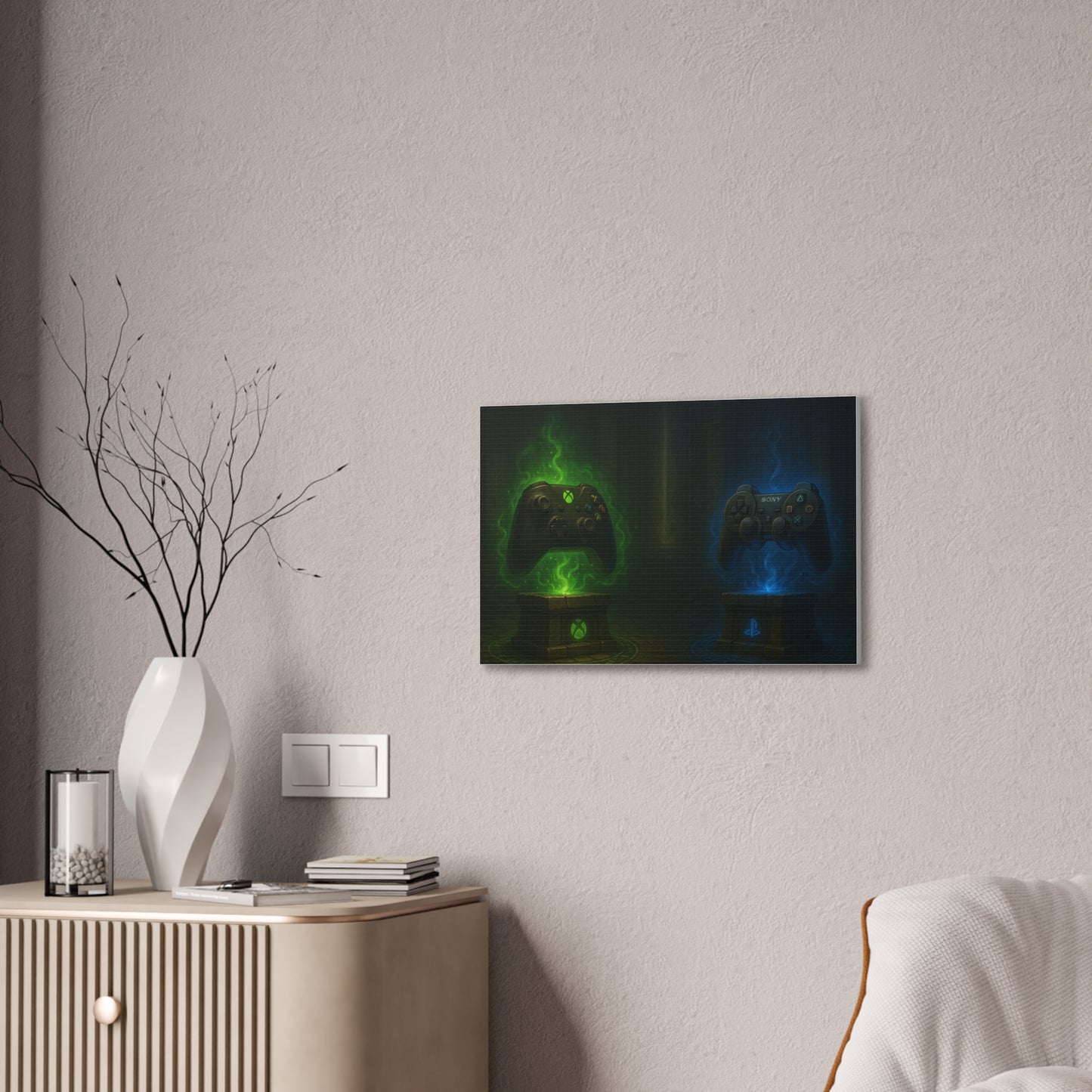 Controller of Power (The Choice) Canvas Print