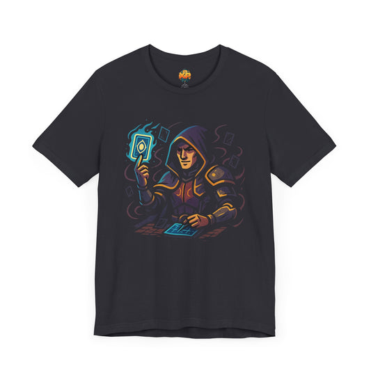 Nerdcore Icons - The Card Duelist - Unisex Jersey Short Sleeve Tee