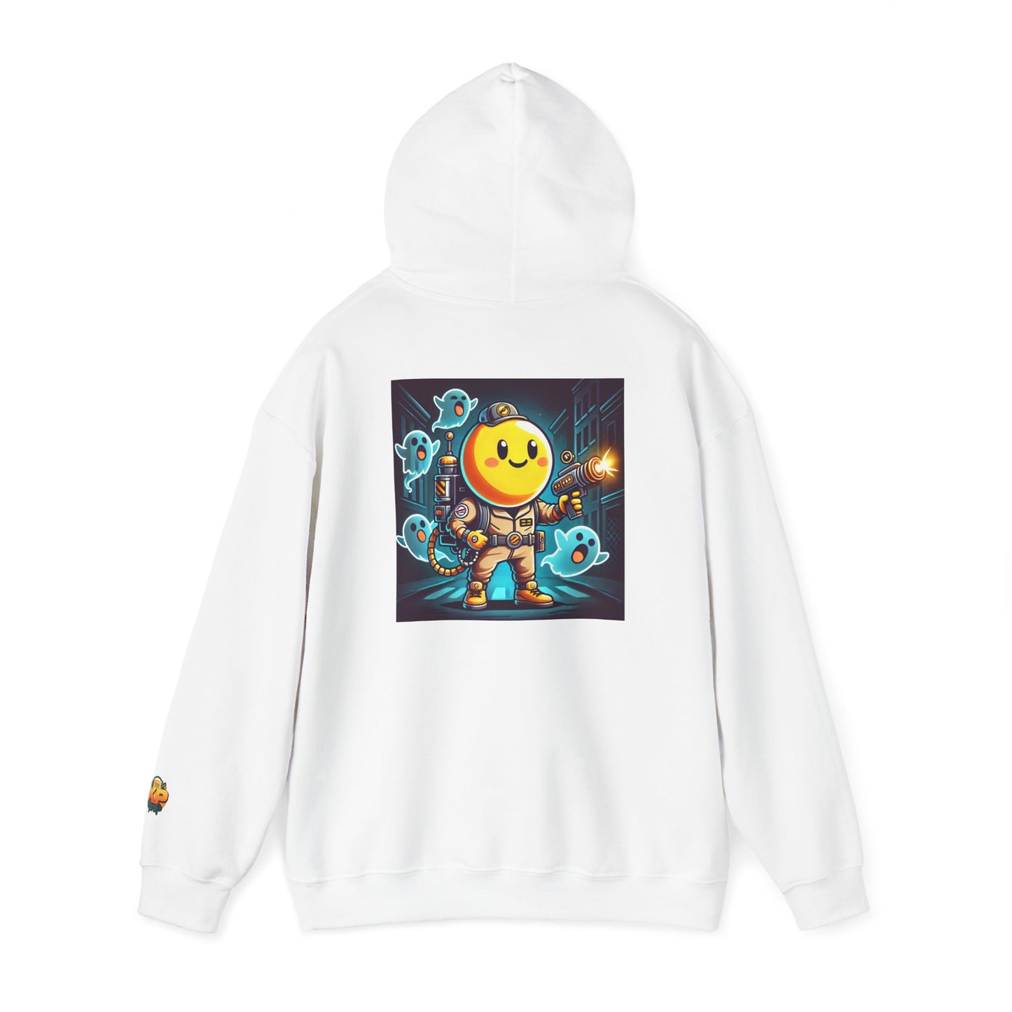 Ghost Hunting Yellow Dude - Unisex Heavy Blend™ Hoodie