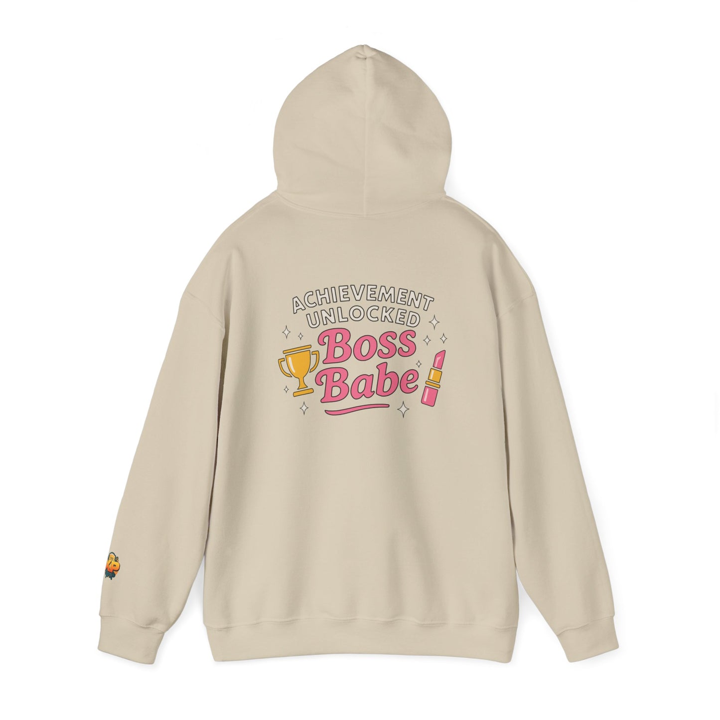 Achievement Unlocked Boss Babe - Women's Heavy Blend™ Hooded Sweatshirt