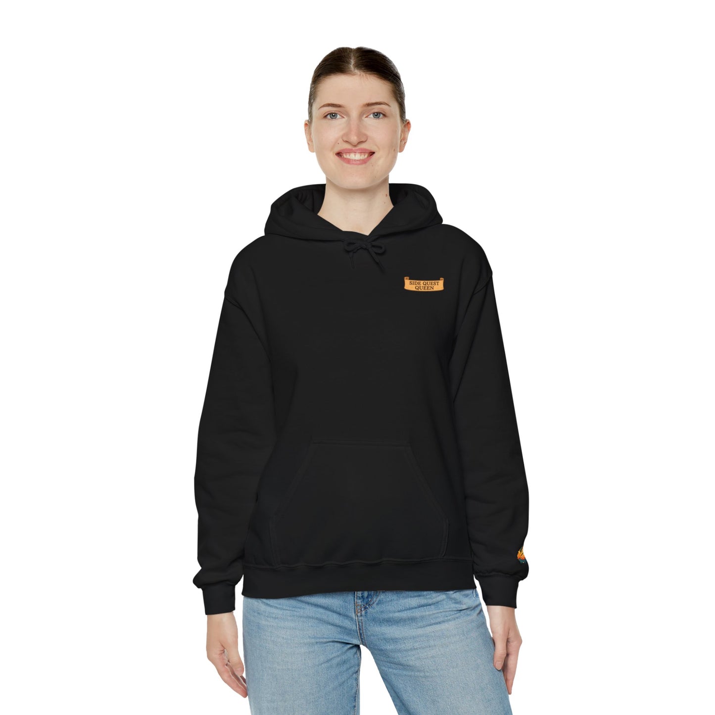 Side Quest Queen - Women's Heavy Blend™ Hooded Sweatshirt