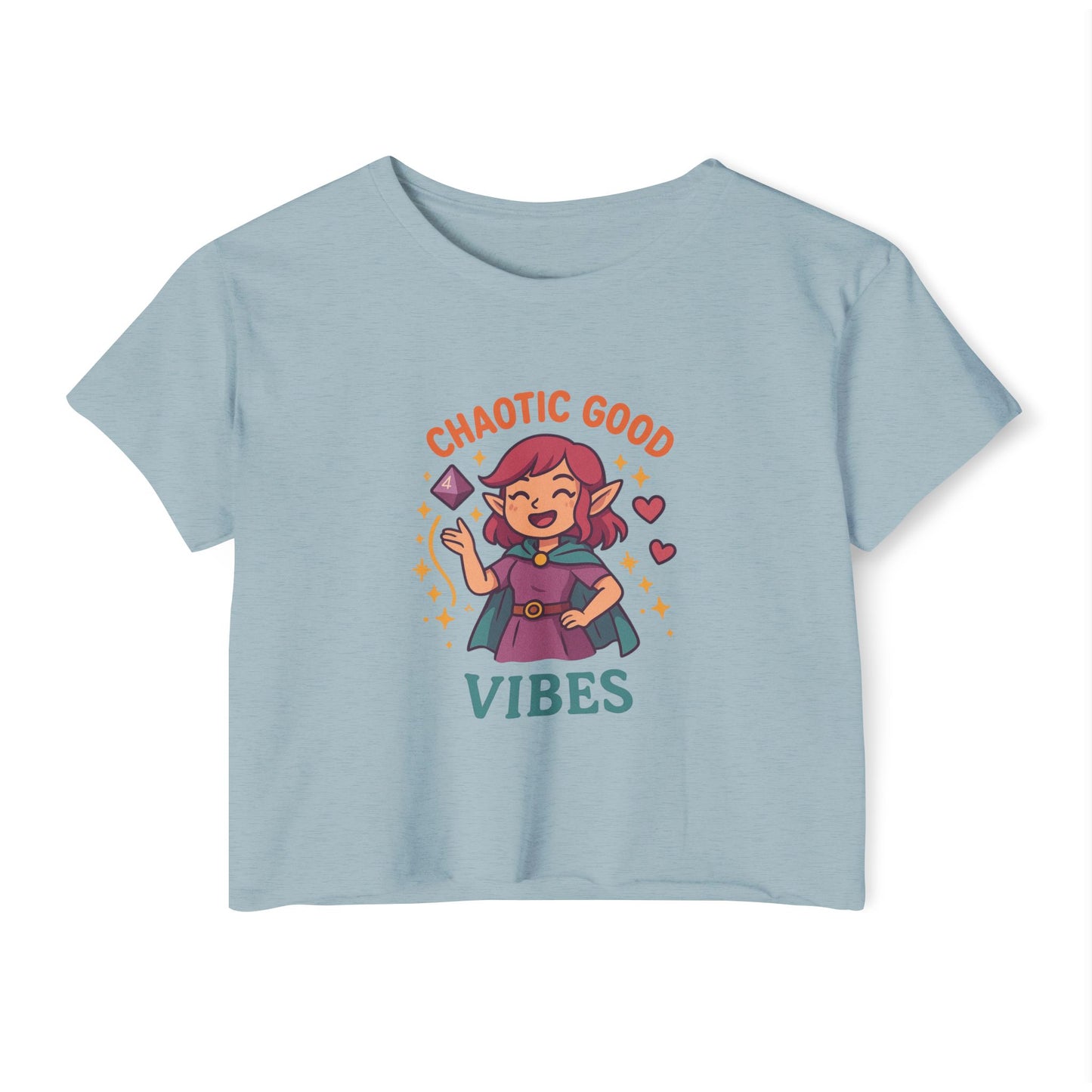 Chaotic Good Vibes - Women's Festival Crop Top