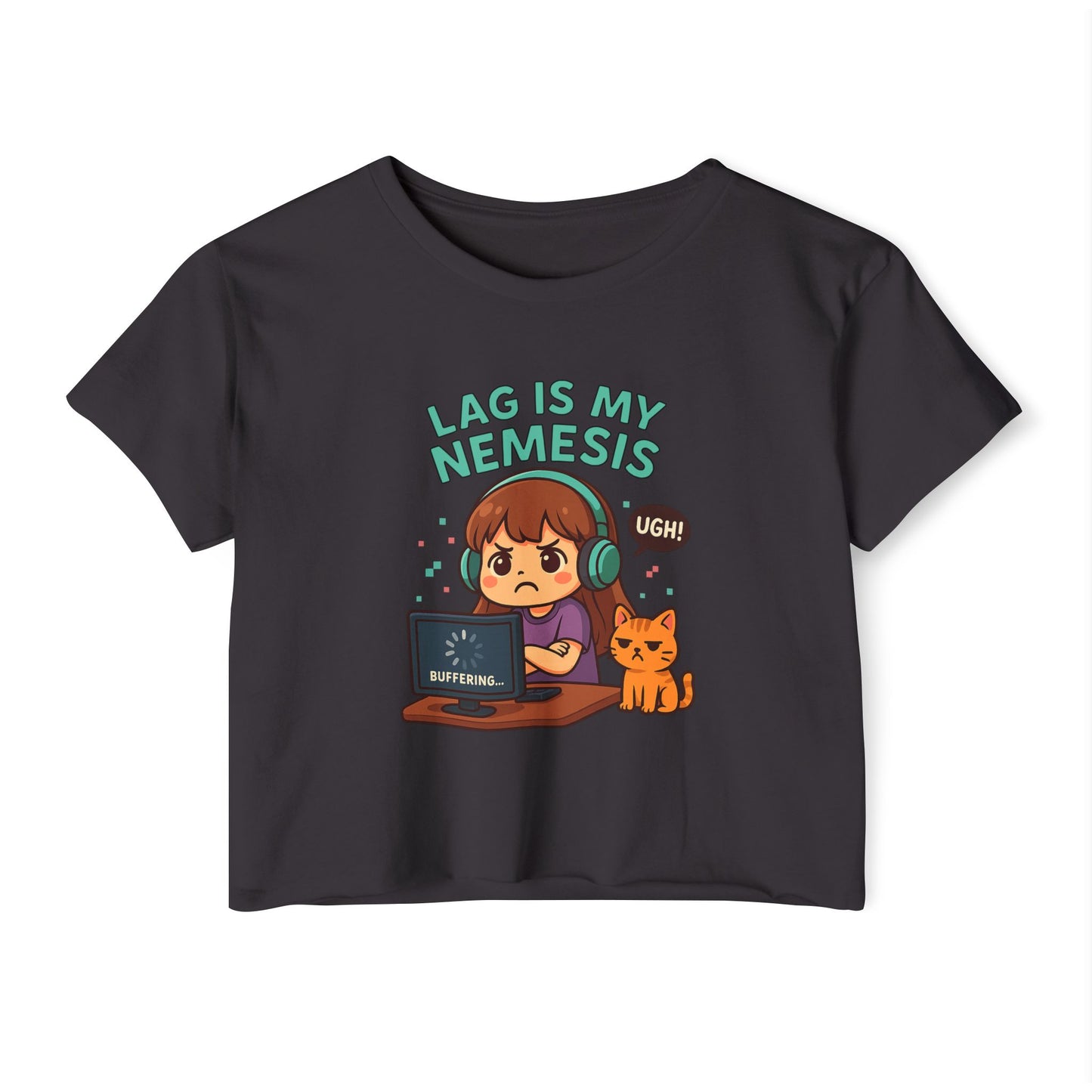 Lag is My Nemesis - Crop Top