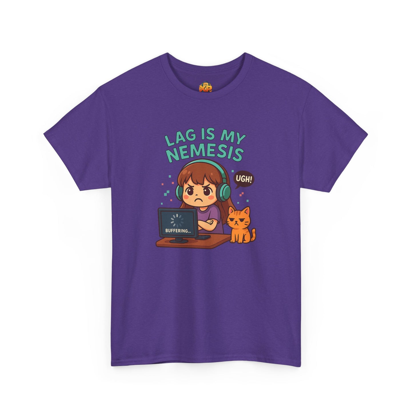 Lag is My Nemesis - Women's Heavy Cotton Shirt