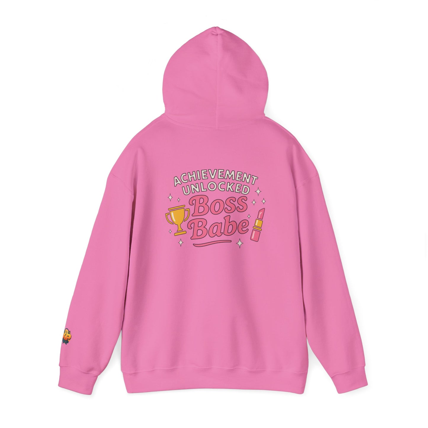 Achievement Unlocked Boss Babe - Women's Heavy Blend™ Hooded Sweatshirt