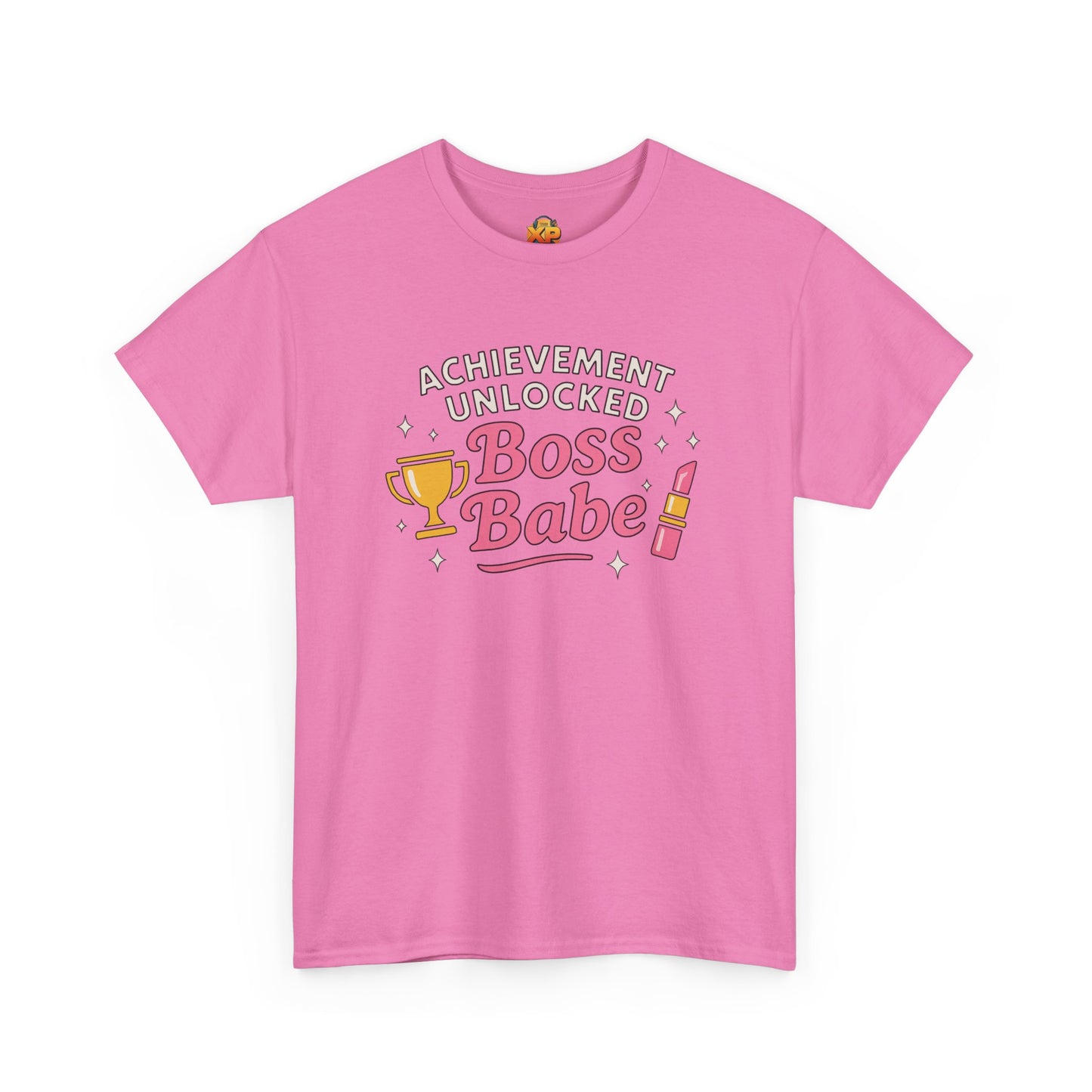 Achievement Unlocked Boss Babe - Women's Heavy Cotton Tee