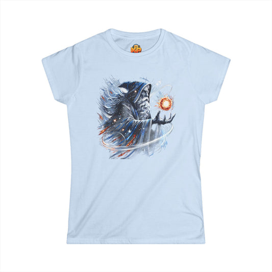 Sketch Art Wizard - Women's Softstyle Tee