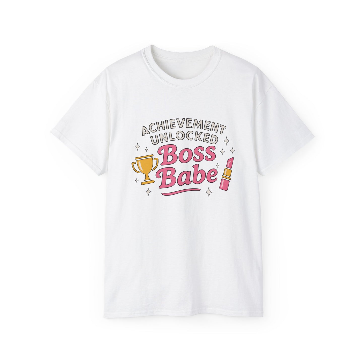 Achievement Unlocked Boss Babe - Women's Ultra Cotton Tee