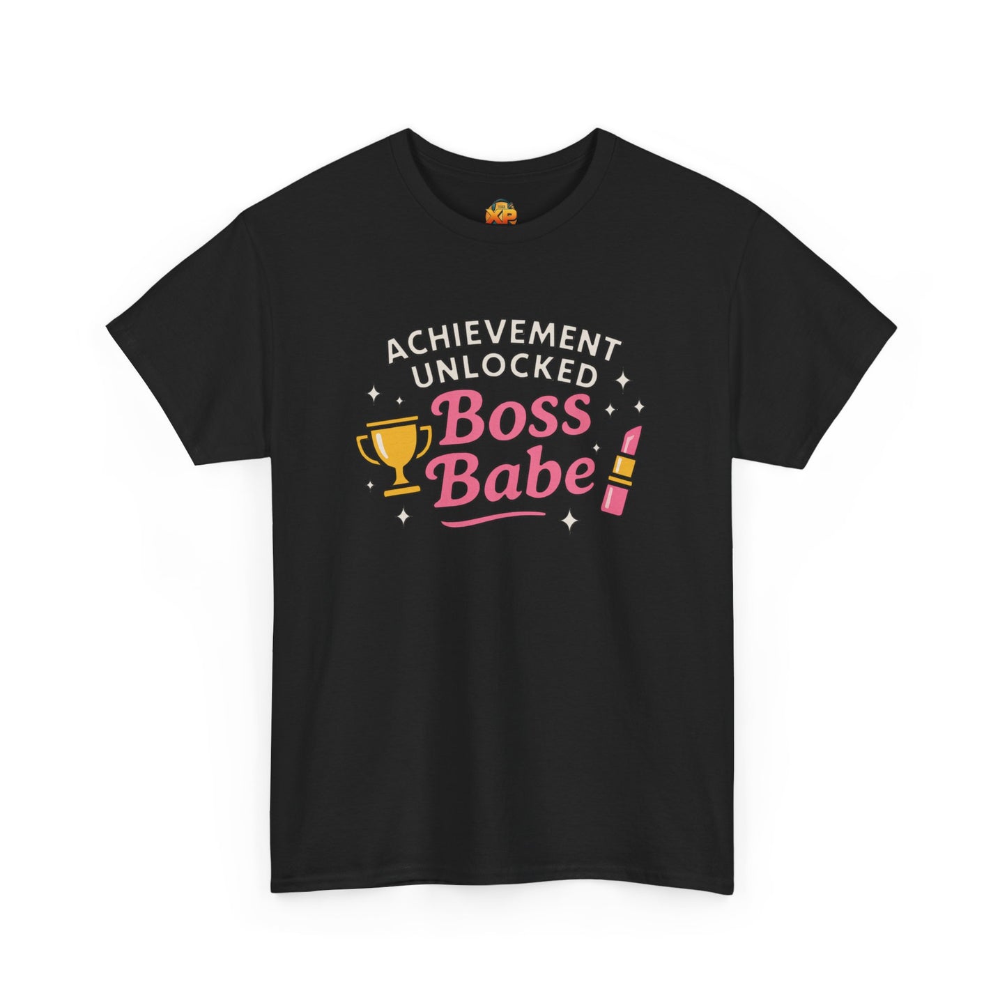 Achievement Unlocked Boss Babe - Women's Heavy Cotton Tee