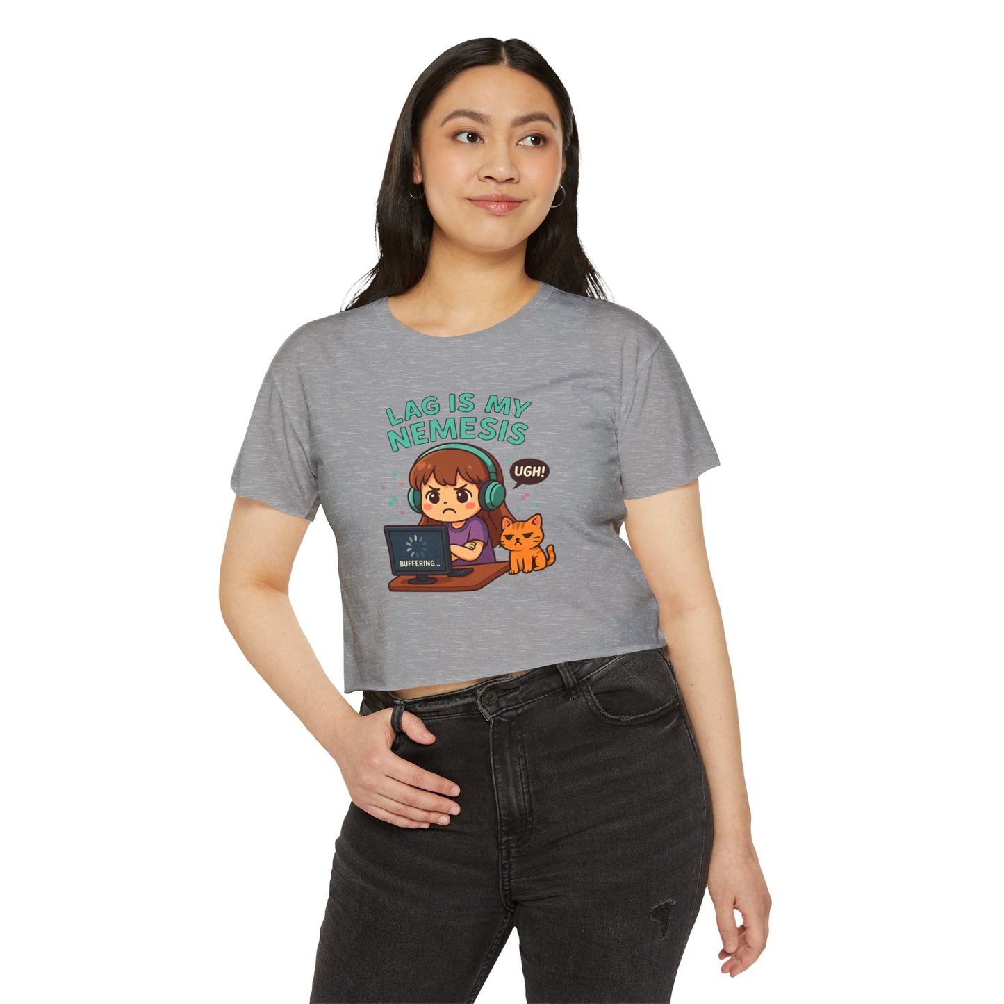 Lag is My Nemesis - Crop Top