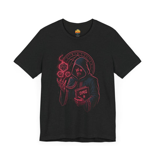 Nerdcore Icons - The Dungeon Master (Red) - Unisex Jersey Short Sleeve Tee