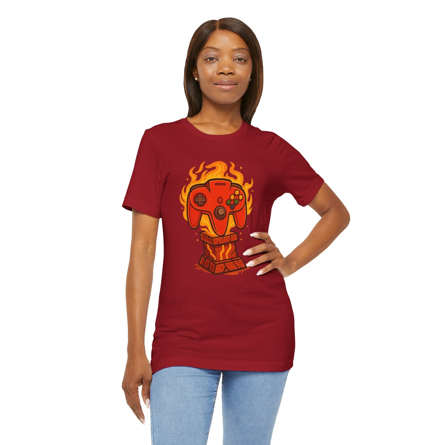 Controller of Power (The M) - Unisex Jersey Short Sleeve Tee