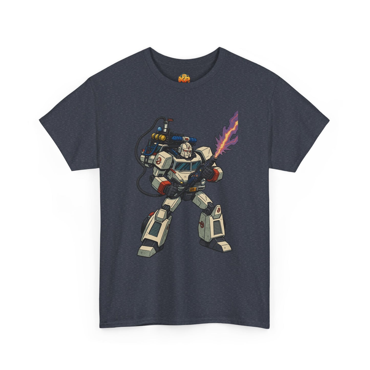 Ecto-1 Transformer Crossover - Men's Heavy Cotton T-Shirt
