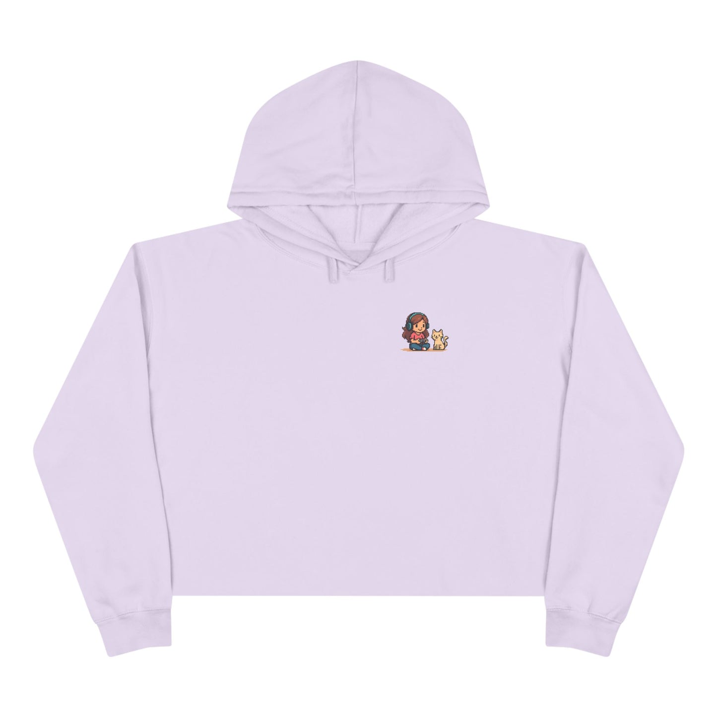 Don't Wanna Pause - Crop Hoodie