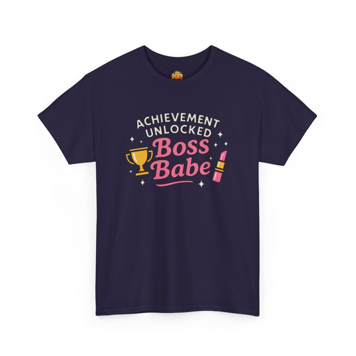 Achievement Unlocked Boss Babe - Women's Heavy Cotton Tee
