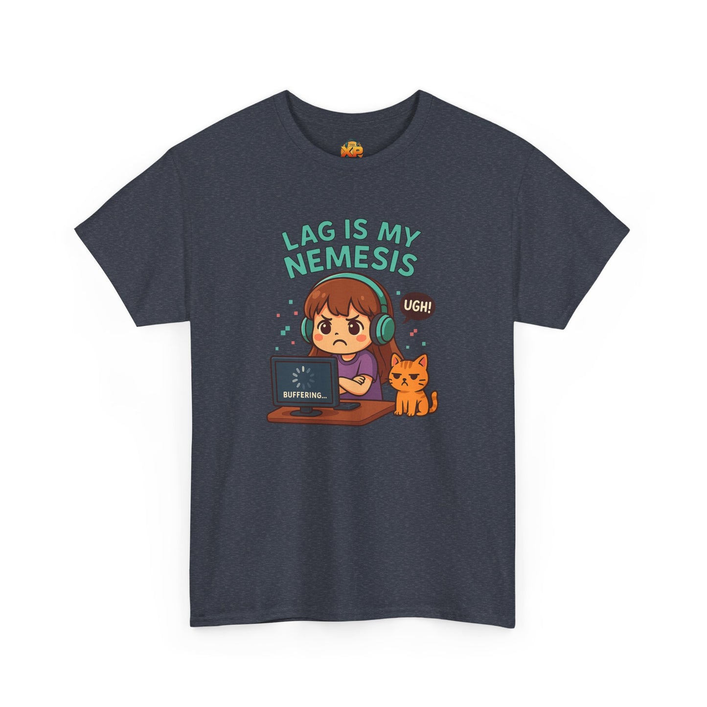 Lag is My Nemesis - Women's Heavy Cotton Shirt