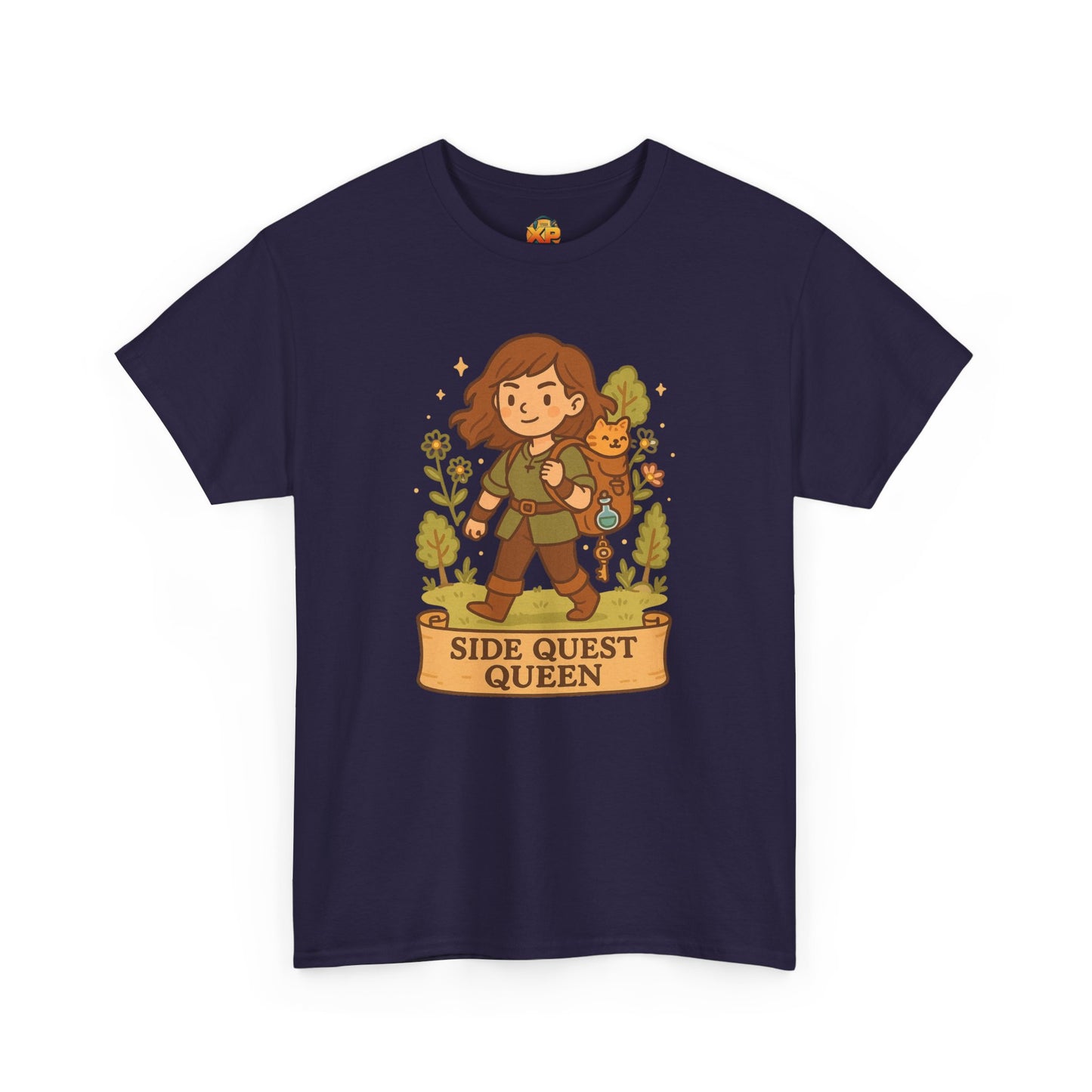 Side Quest Queen - Women's Heavy Cotton Tee