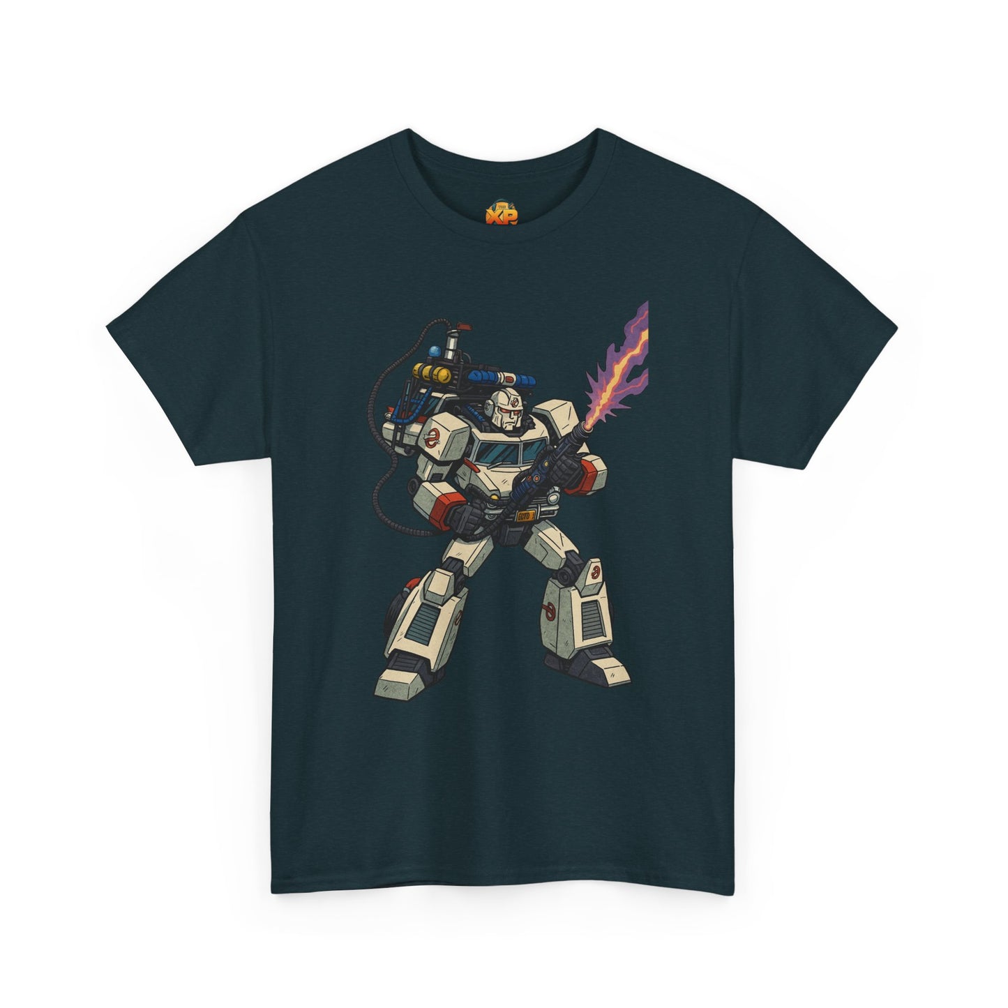 Ecto-1 Transformer Crossover - Men's Heavy Cotton T-Shirt