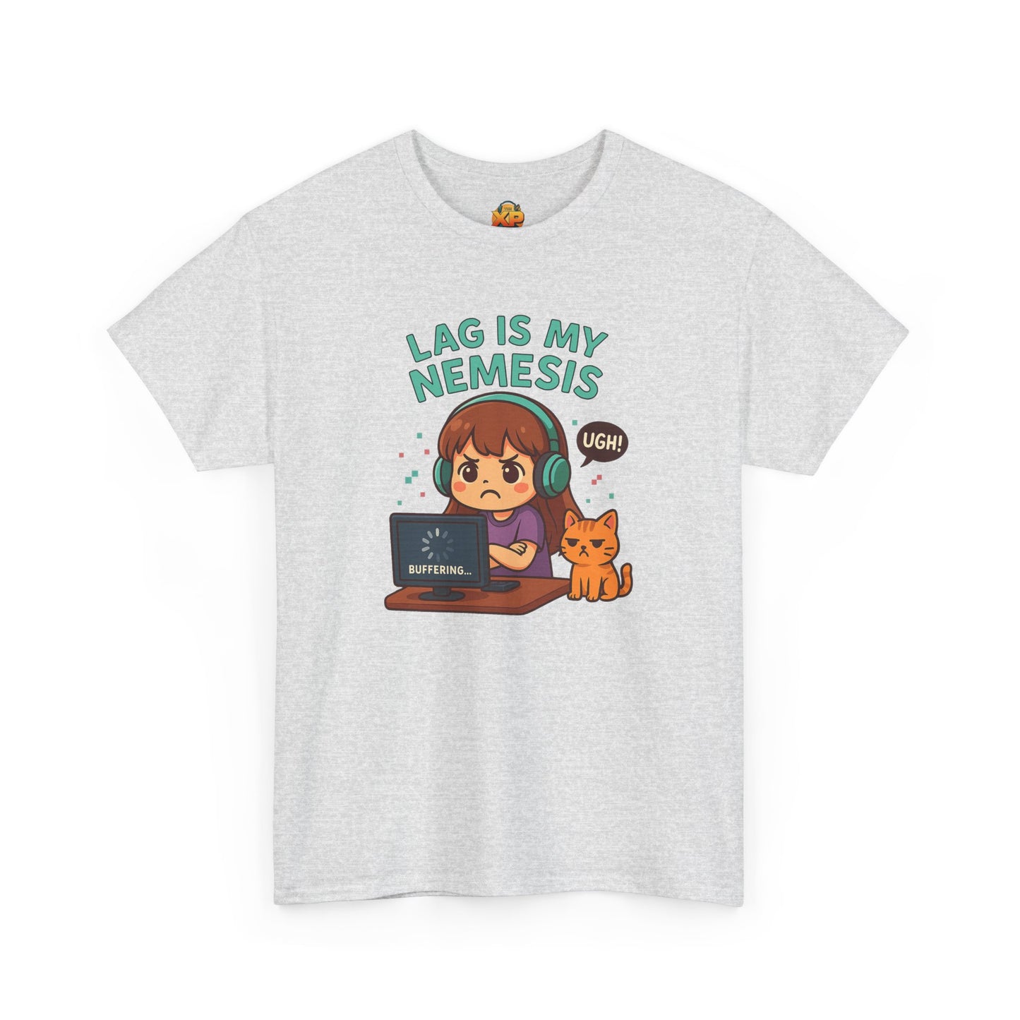Lag is My Nemesis - Women's Heavy Cotton Shirt