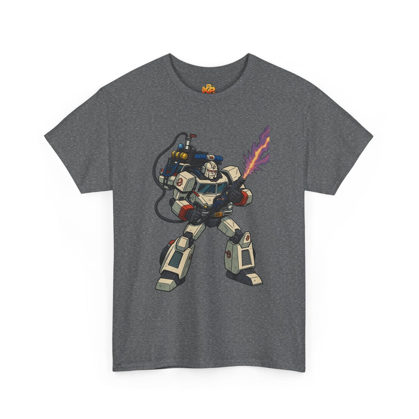 Ecto-1 Transformer Crossover - Men's Heavy Cotton T-Shirt